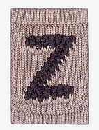 Knitted letter Z, nature - Z BEIGE