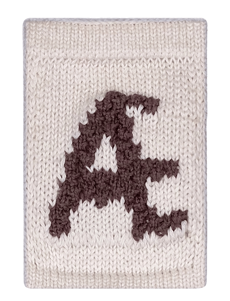 Smallstuff - Knitted letter Æ, nature - dekorationsdetaljer - Æ beige - 0