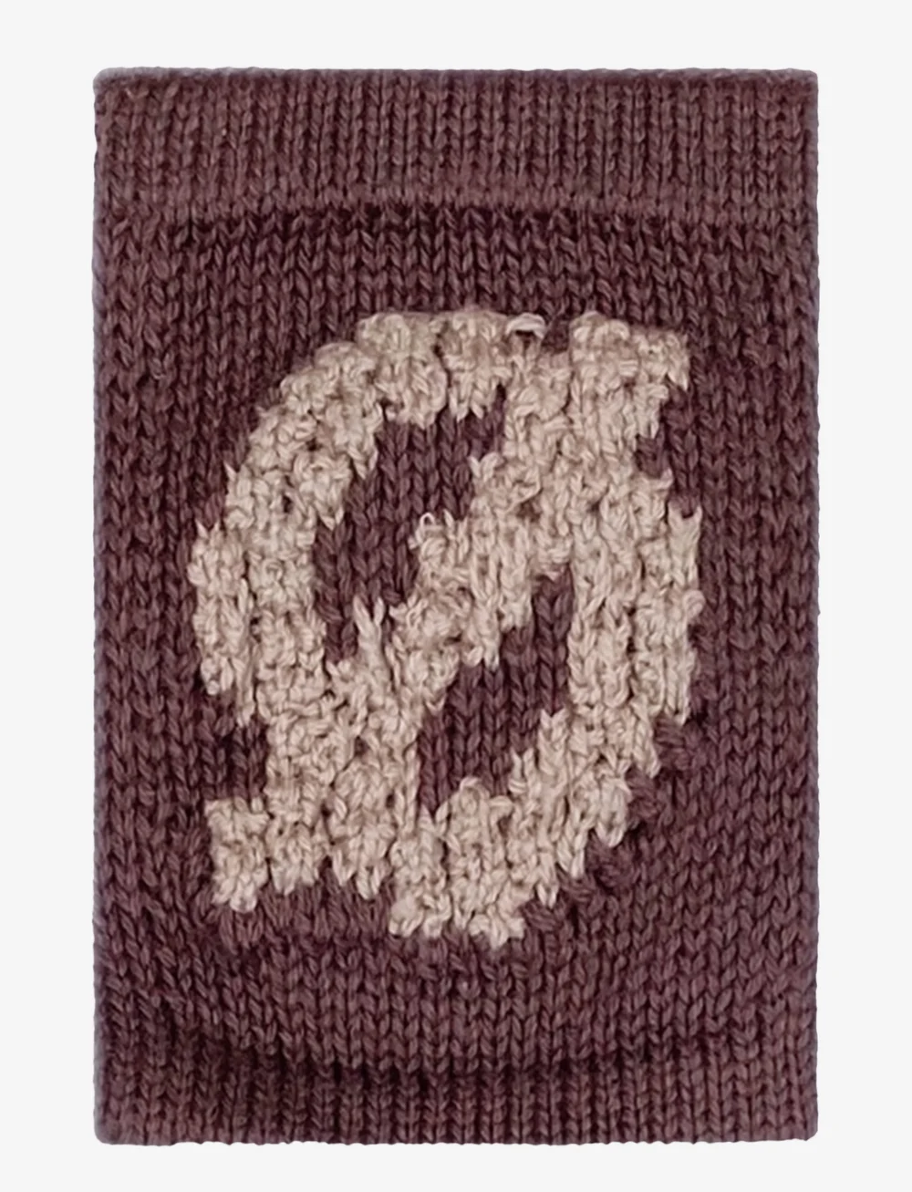 Smallstuff - Knitted letter Ø, nature - dekorativt tilbehør - Ø beige - 0