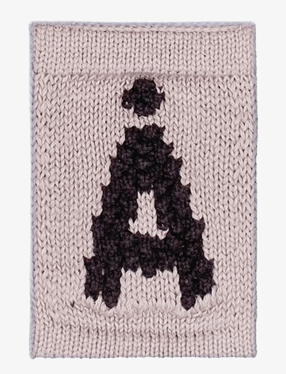Smallstuff - Knitted letter Å, nature - dekorativt tilbehør - Å beige - 0