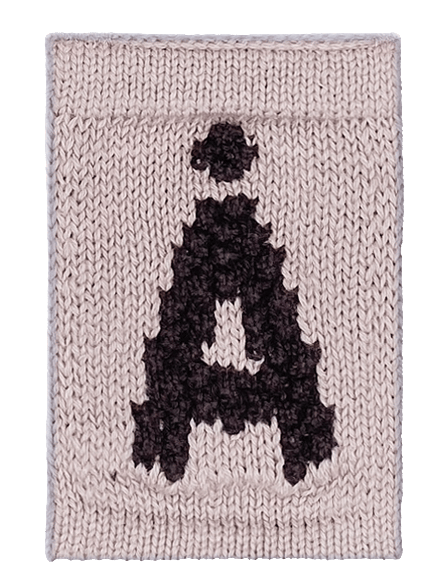 Smallstuff - Knitted letter Å, nature - die niedrigsten preise - Å beige - 0