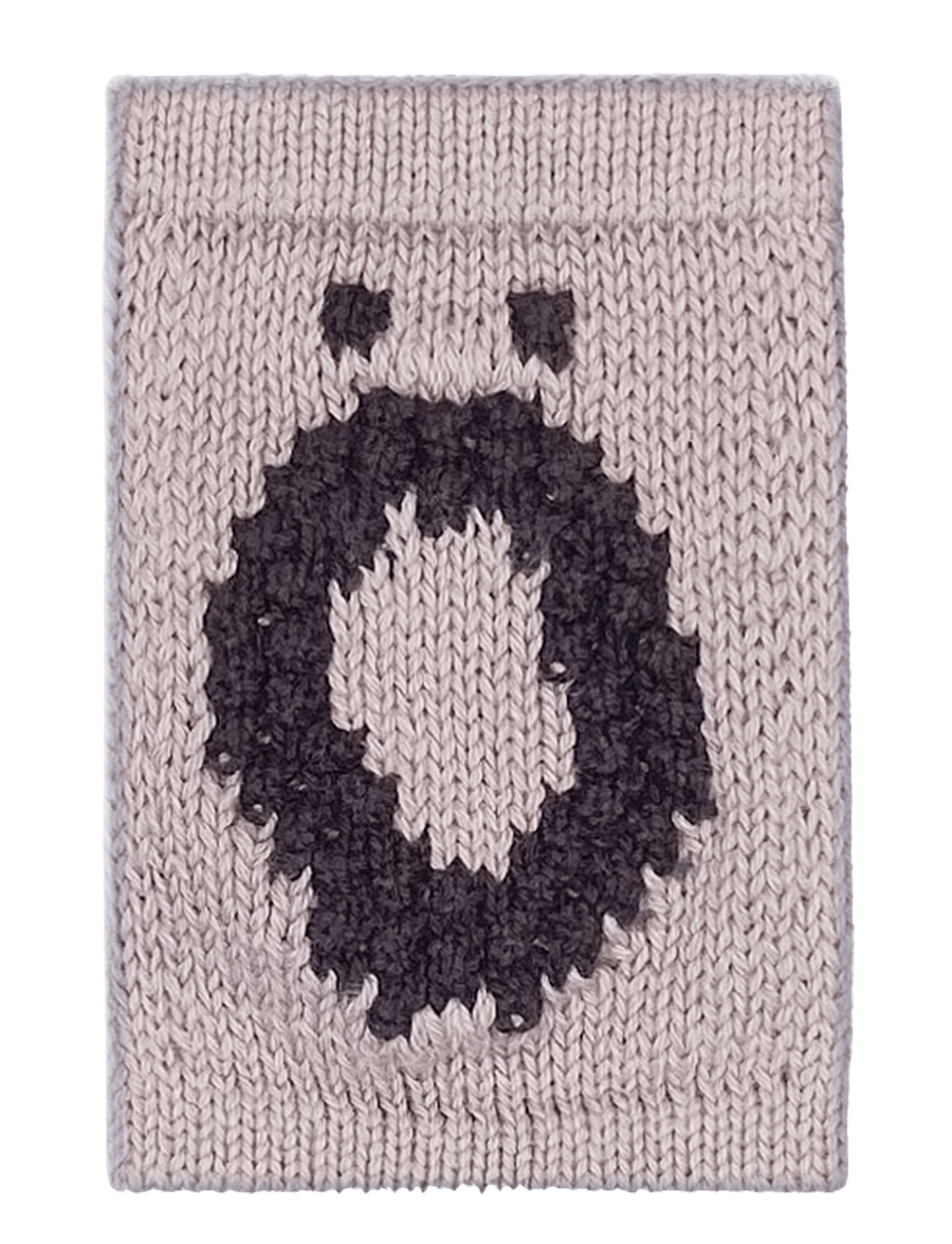 Smallstuff - Knitted letter Ö, nature - die niedrigsten preise - Ö beige - 0