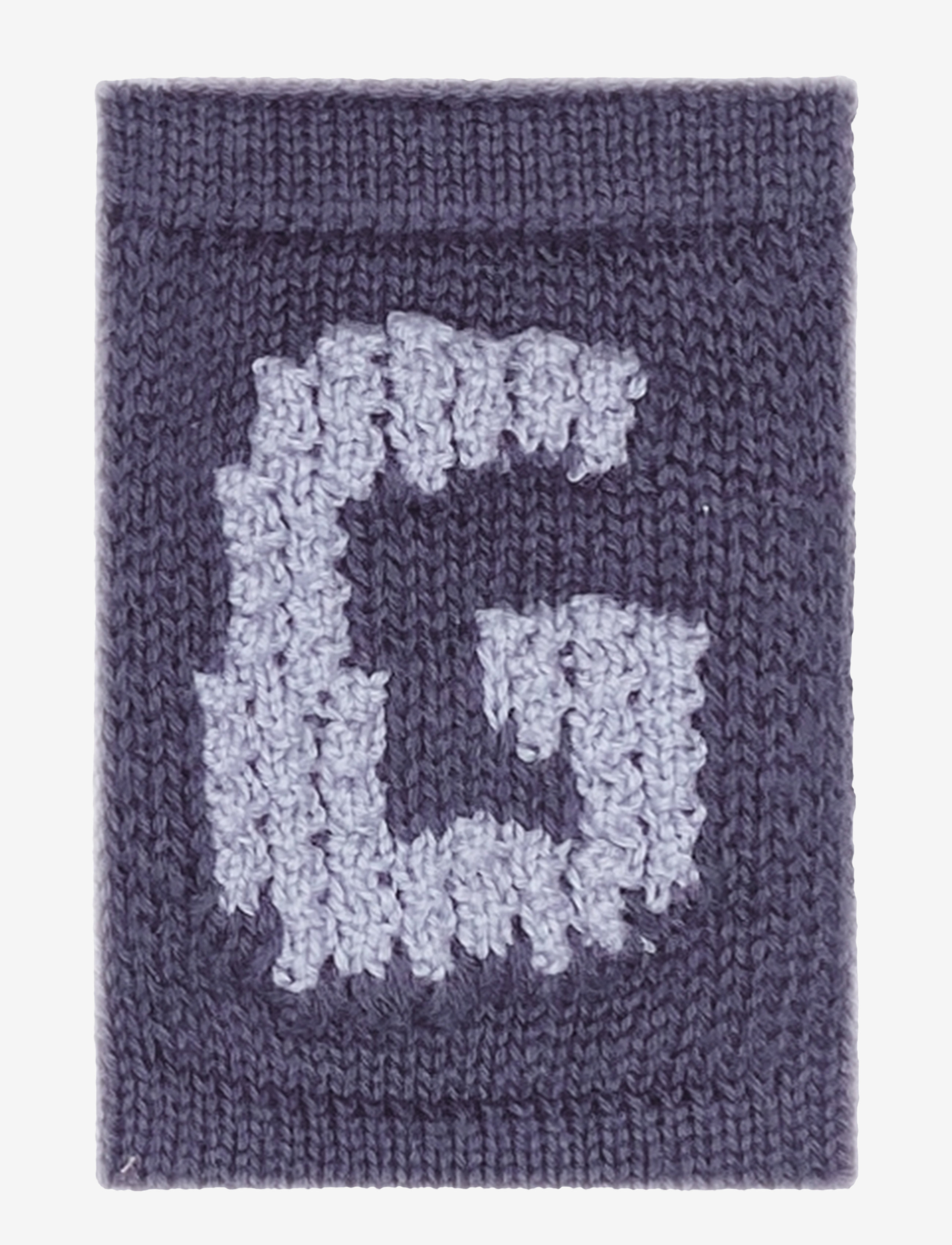 Smallstuff Knitted Letter G, Blue, One Size 10 cm, Kids Decor, Blau - Decoration Accessories-details, Kinder