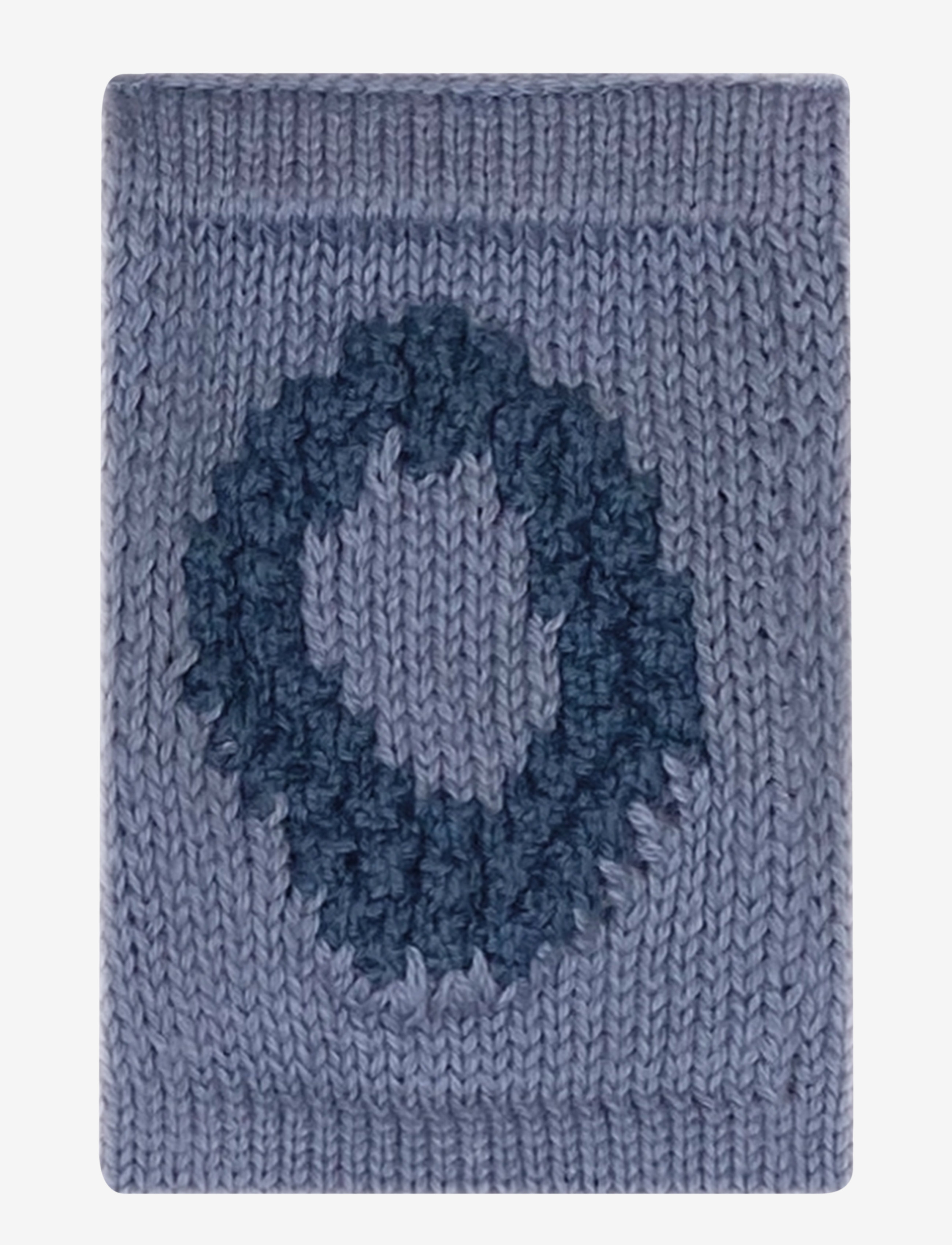 Smallstuff Knitted Letter O, Blue, One Size 10 cm, Kids Decor, Blau - Decoration Accessories-details, Kinder