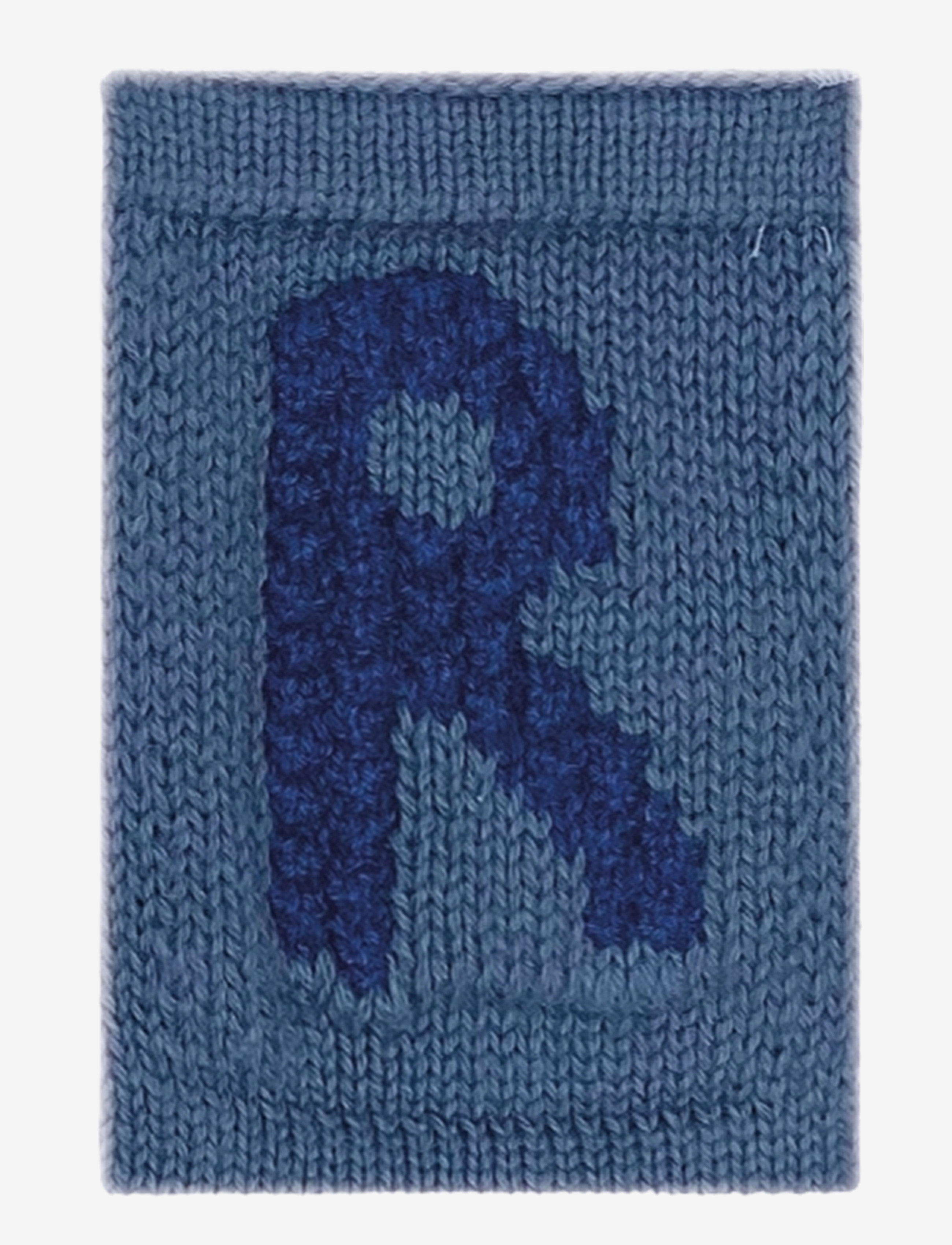 SMALLSTUFF Strick Letter R, Blau Blau - One Size 10 Cm - Kinder