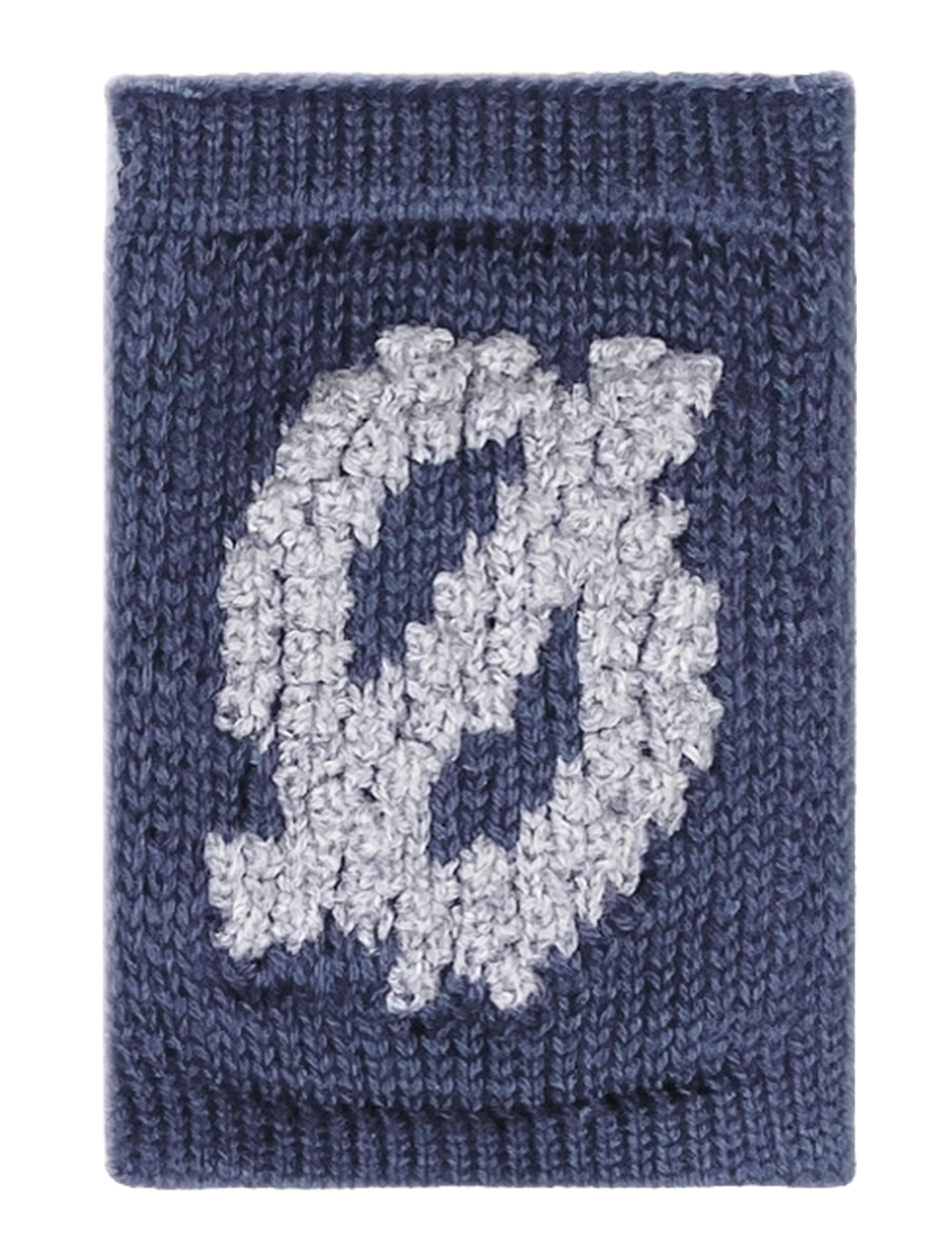 Smallstuff Knitted Letter Ø, Blue, One Size 10 cm, Kids Decor, Blau - Decoration Accessories-details, Kinder