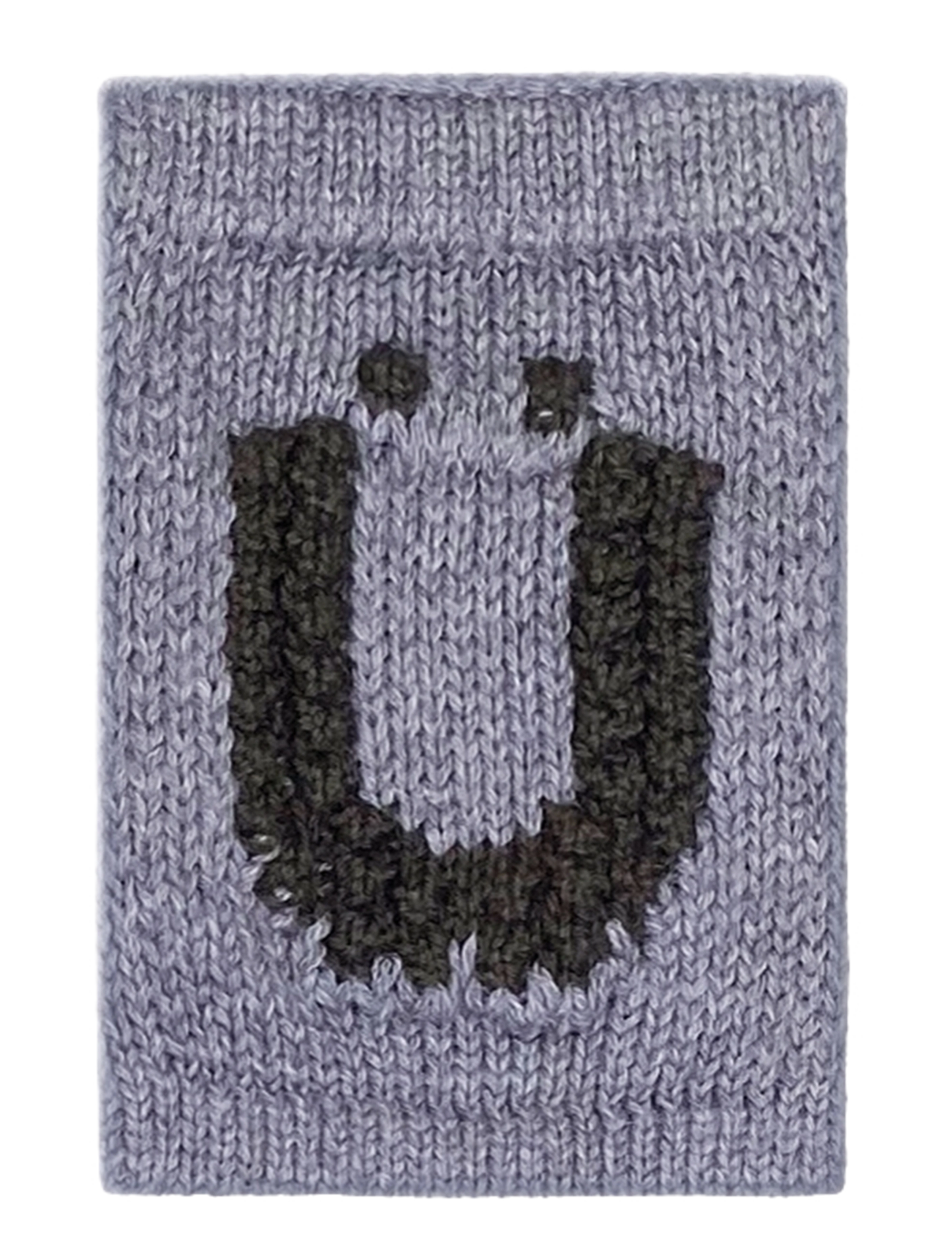 Smallstuff Knitted Letter Ü, Blue, One Size 10 cm, Kids Decor, Blau - Decoration Accessories-details, Kinder