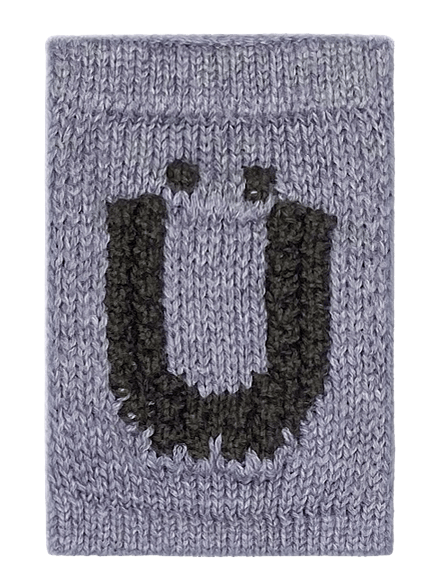 Smallstuff - Knitted letter Ü, blue - die niedrigsten preise - Ü blue - 0