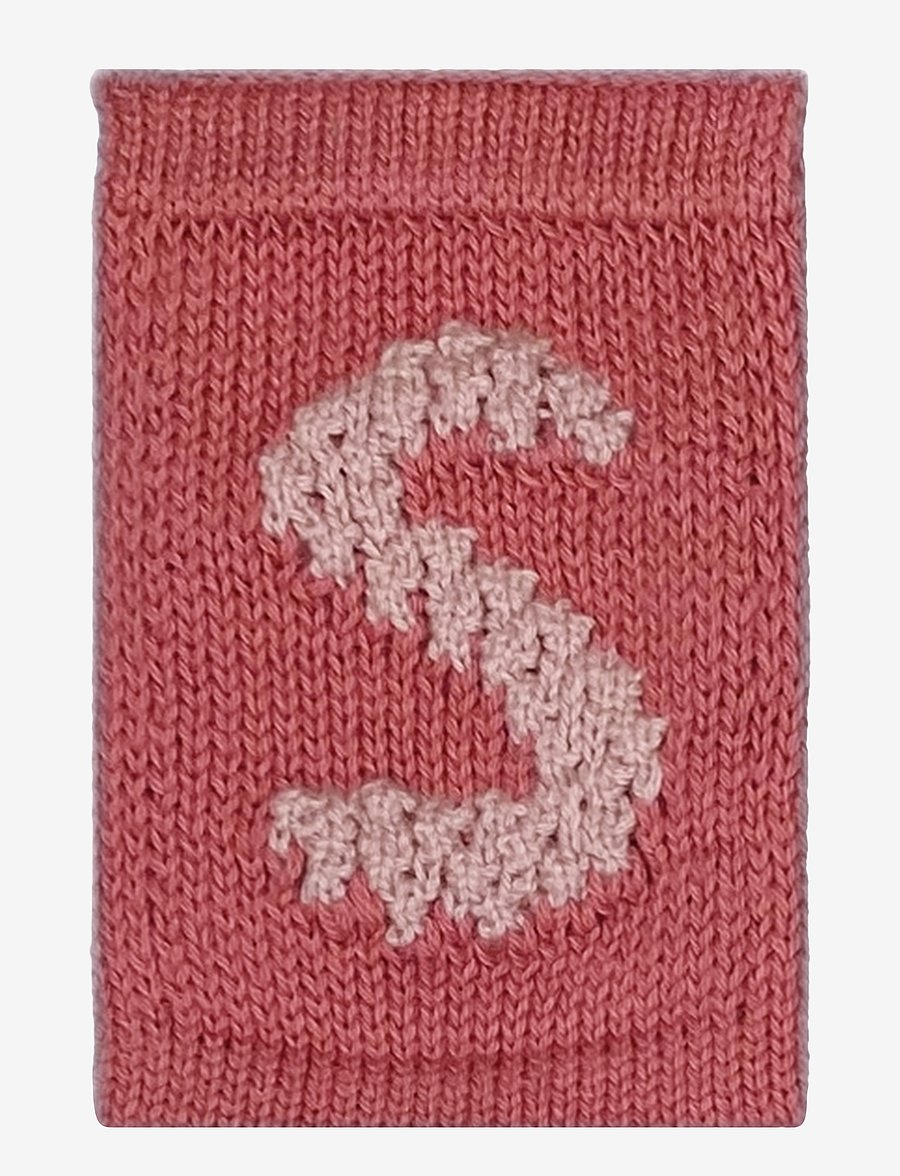 Smallstuff - Knitted letter S, rose - die niedrigsten preise - s pink - 0