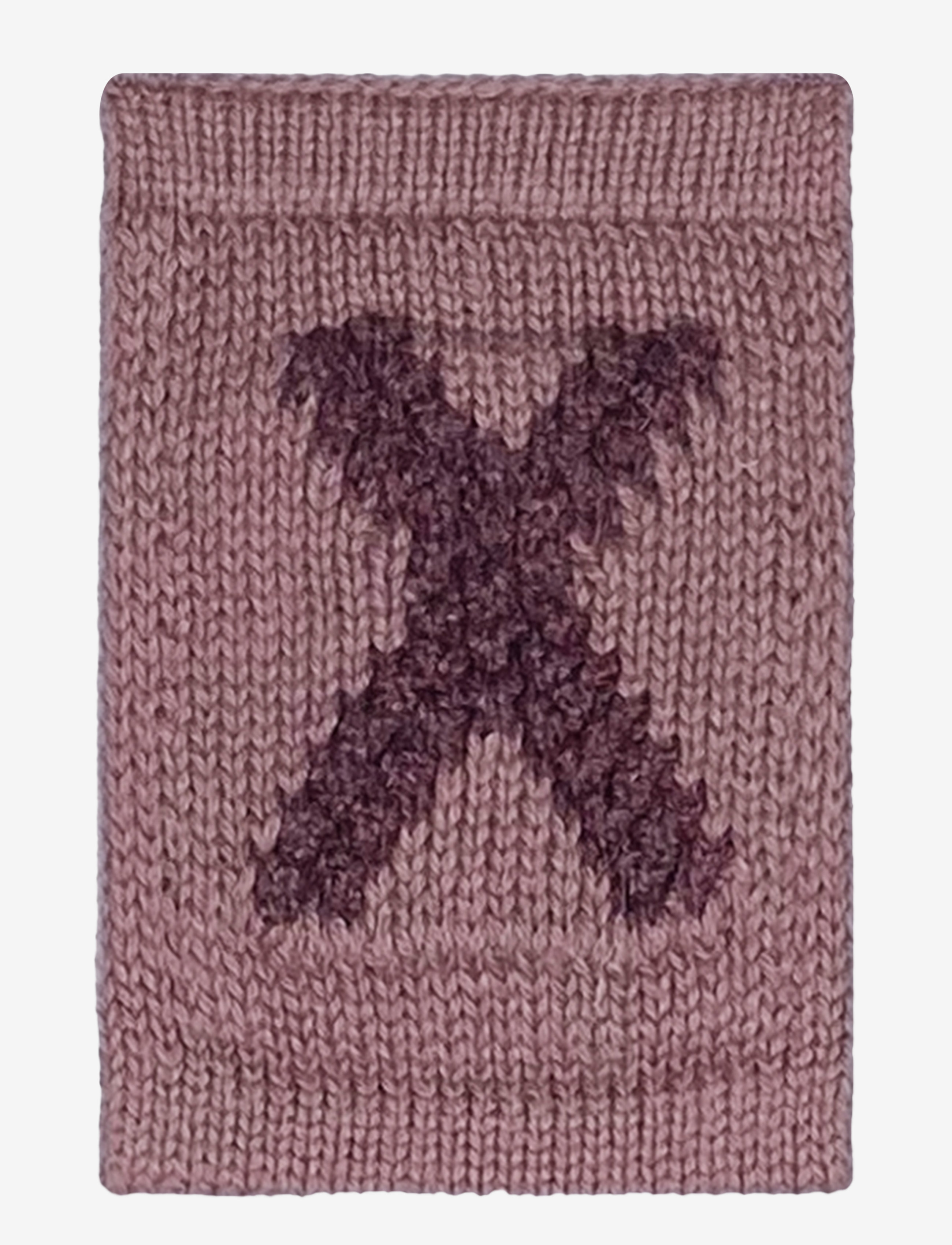 Smallstuff Knitted Letter X, Rose, One Size 10 cm, Kids Decor, Rosa - Decoration Accessories-details, Kinder
