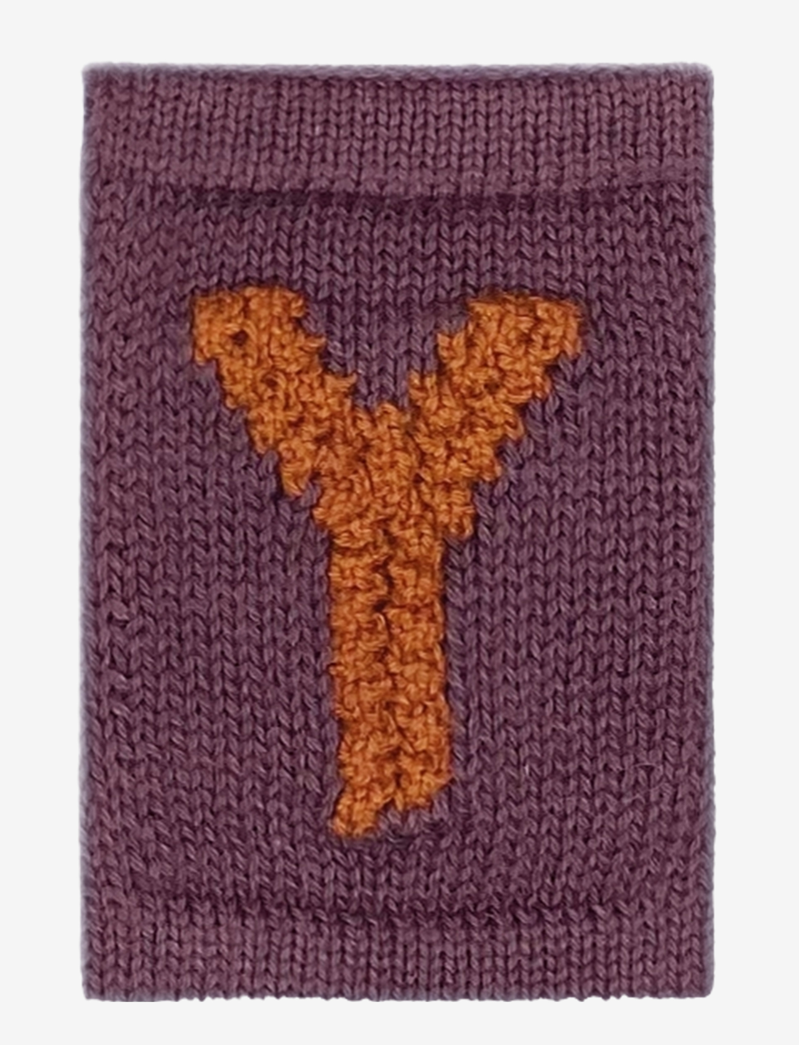 Smallstuff Knitted Letter Y, Rose, One Size 10 cm, Kids Decor, Rosa - Decoration Accessories-details, Kinder