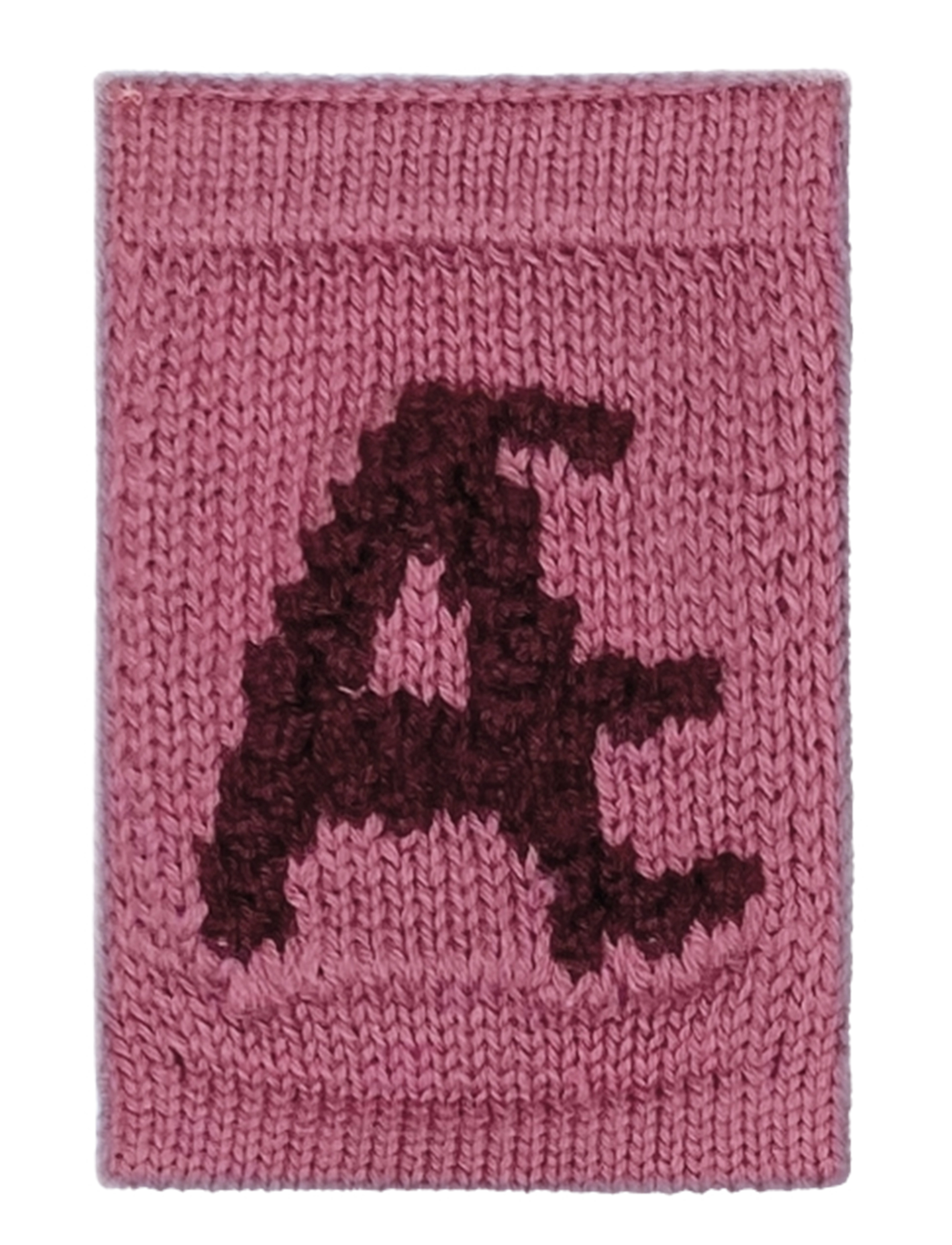 Smallstuff Knitted Letter Æ, Rose, One Size 10 cm, Kids Decor, Rosa - Decoration Accessories-details, Kinder