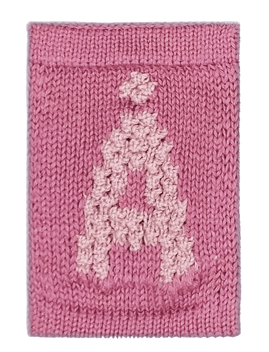 Smallstuff - Knitted letter Å, rose - die niedrigsten preise - Å pink - 0