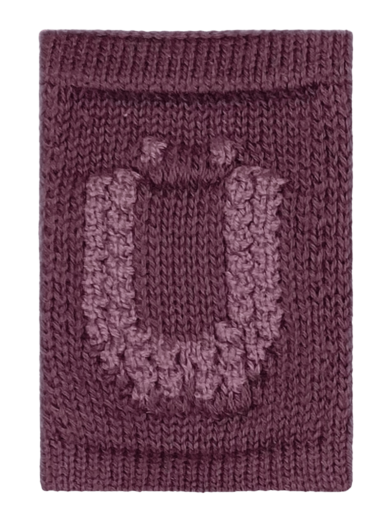 Smallstuff - Knitted Letter Ü, Rose