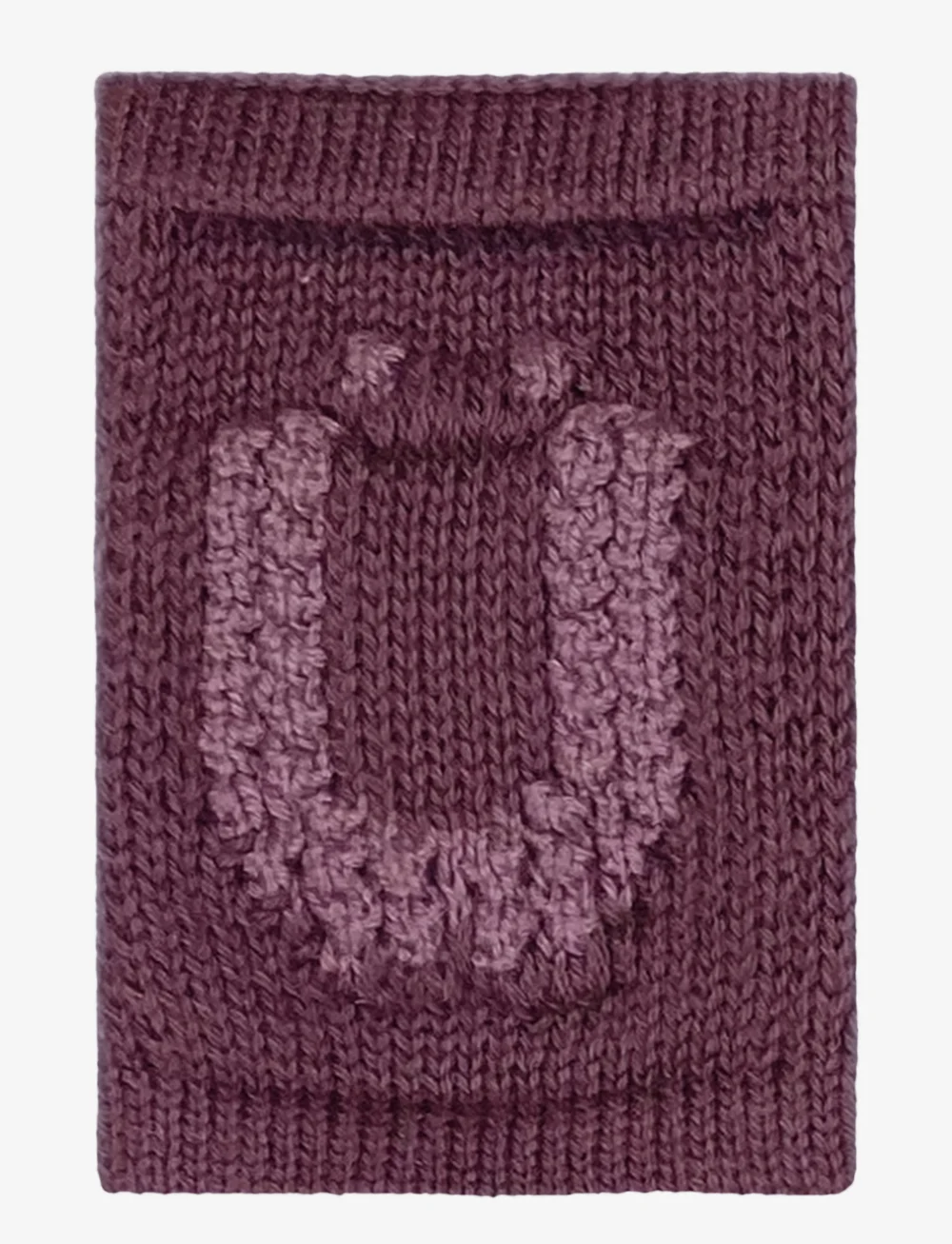 Smallstuff - Knitted letter Ü, rose - dekorativt tilbehør - Ü pink - 0