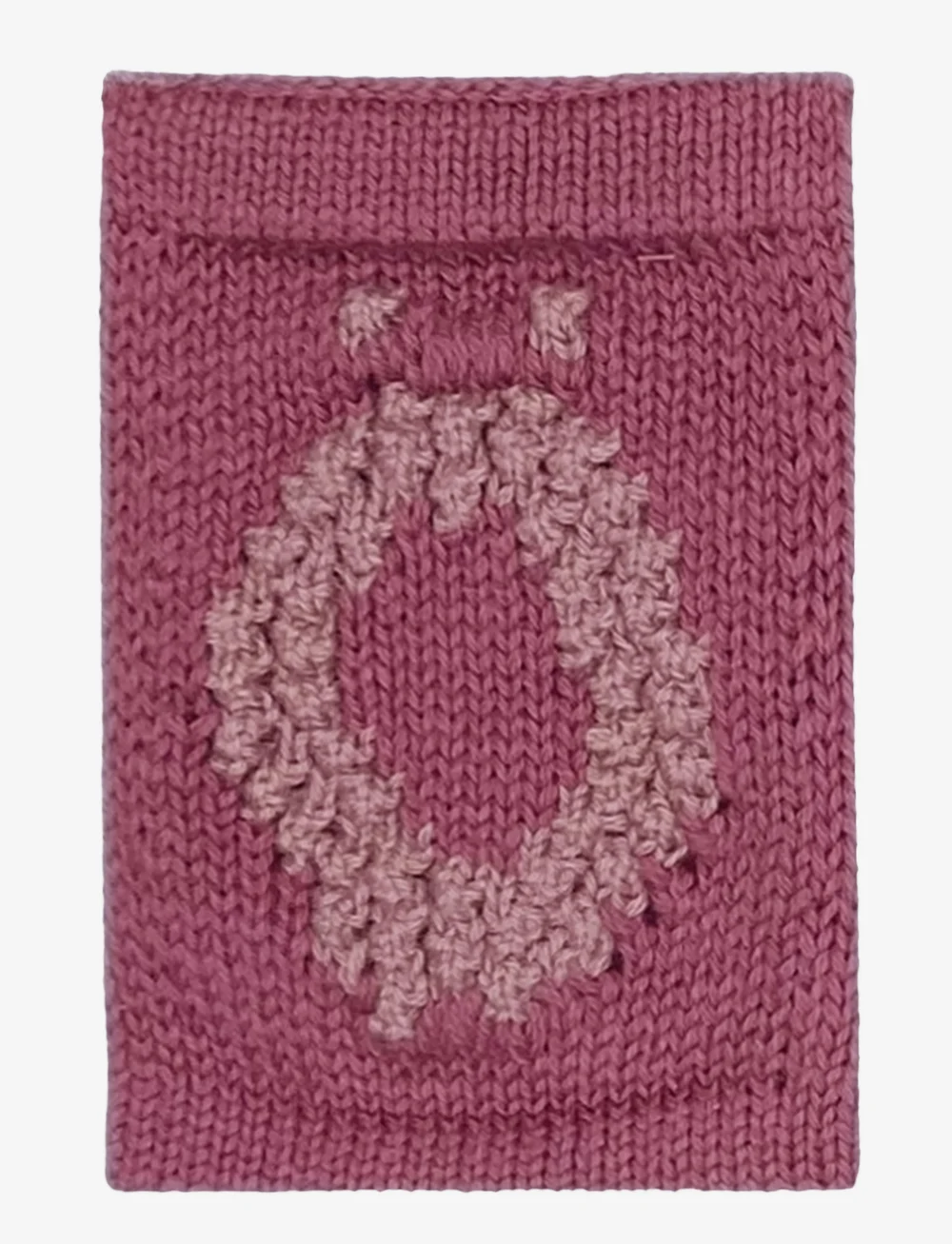 Smallstuff - Knitted letter Ö, rose - dekorationsdetaljer - Ö pink - 0