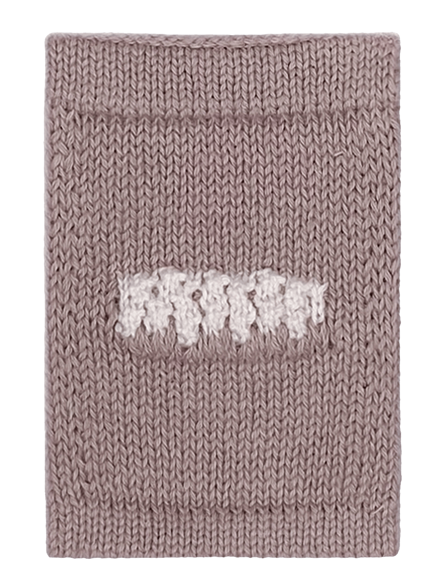 Smallstuff - Knitted letter slash, nature - die niedrigsten preise - beige - 0