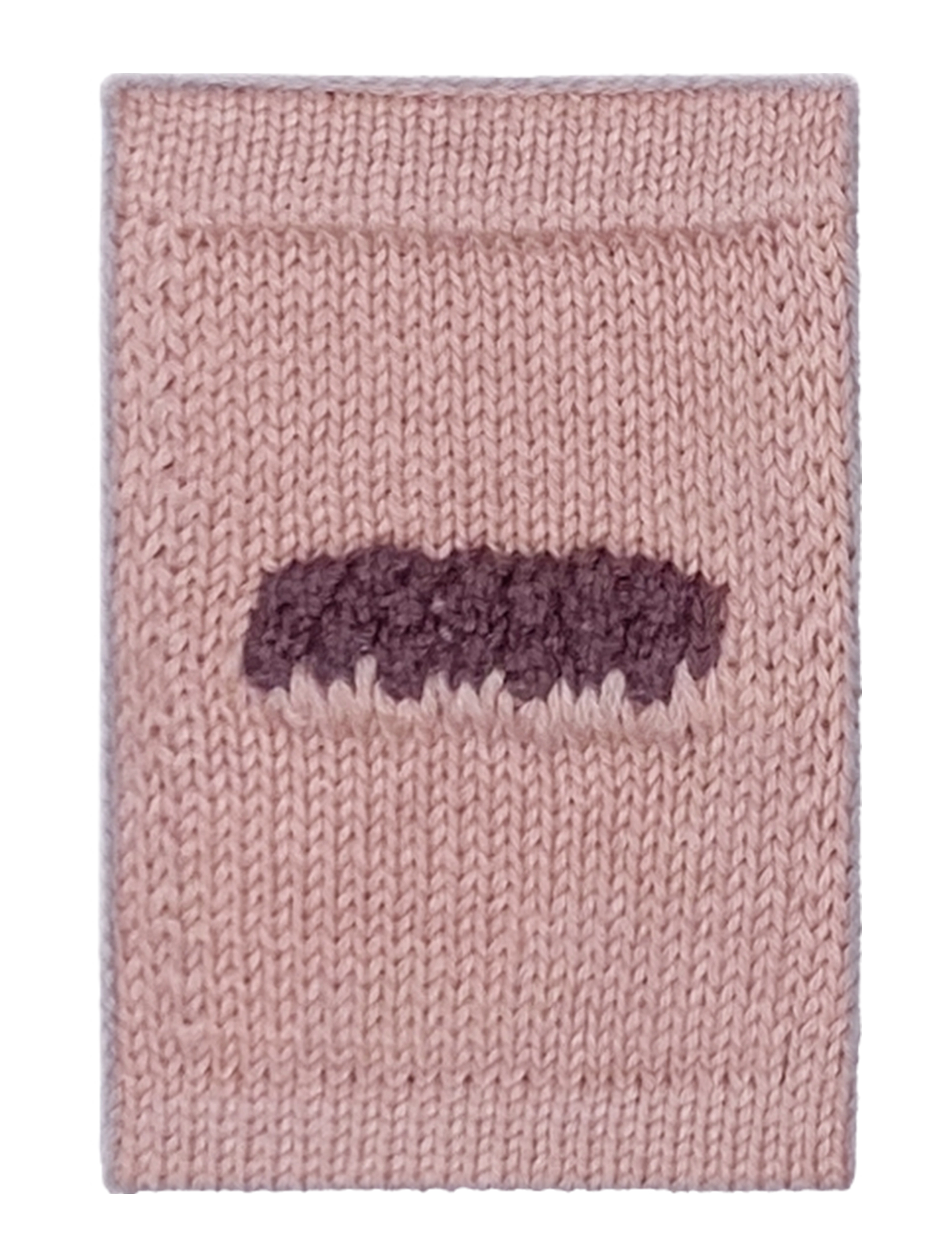 Smallstuff Knitted Letter Slash, Rose, One Size 10 cm, Kids Decor, Rosa - Decoration Accessories-details, Kinder