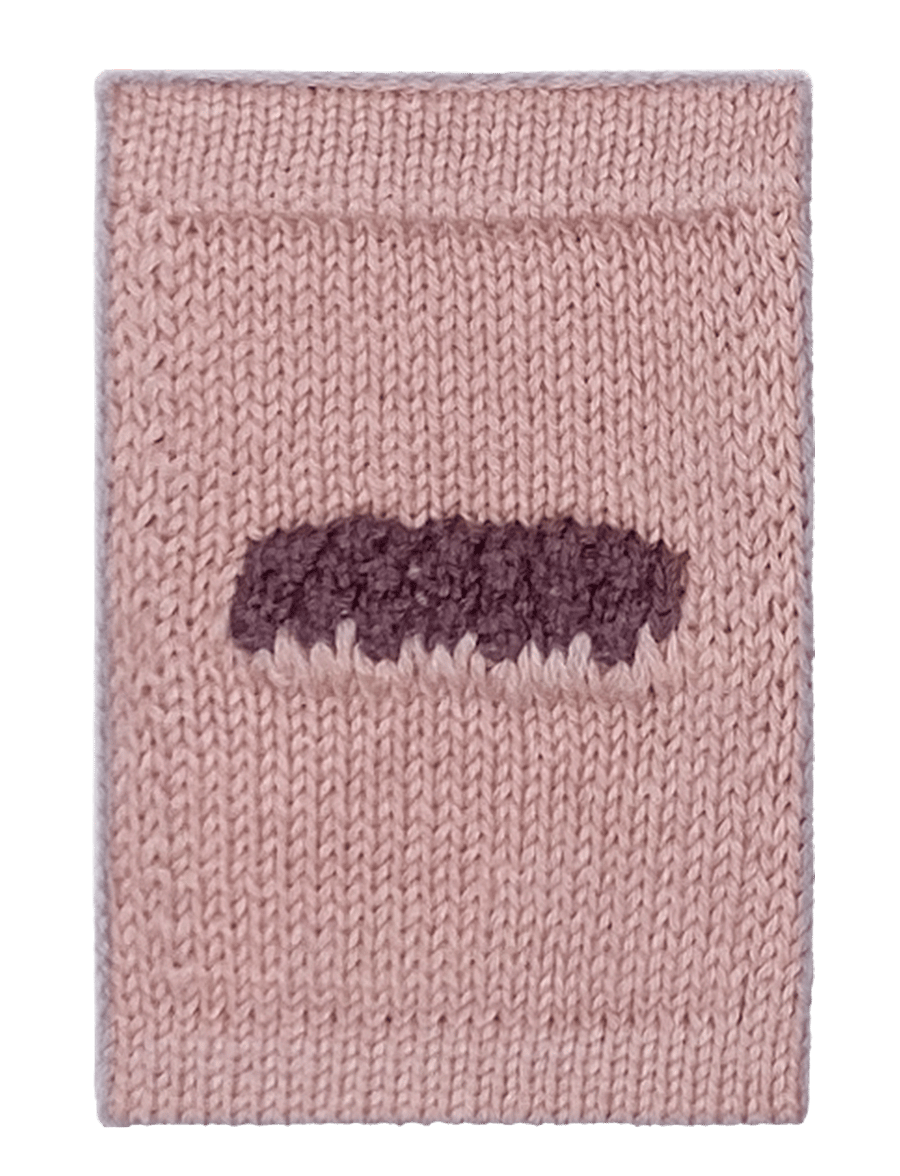 Smallstuff - Knitted letter slash, rose - die niedrigsten preise - pink - 0