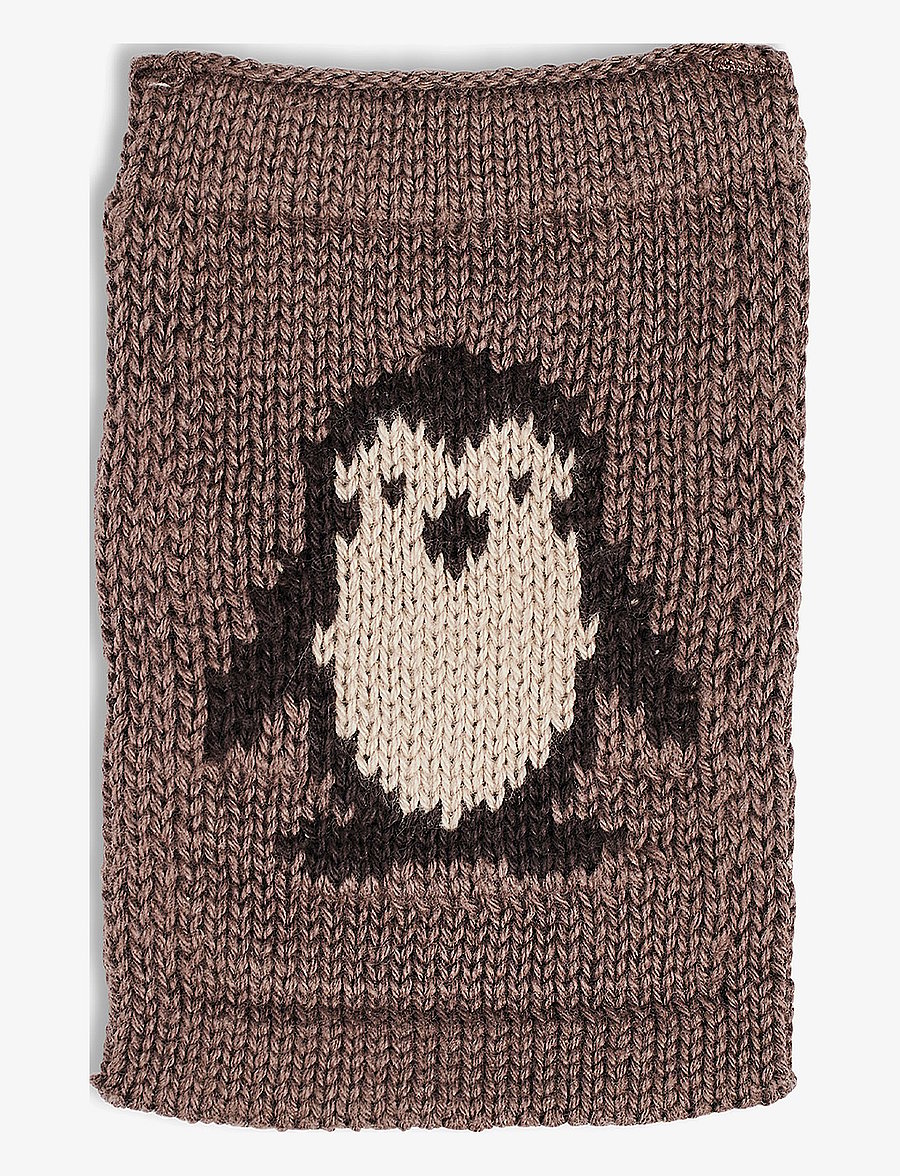 Smallstuff - Knitted flag, pinguin, nature - dekorative wohnaccessoires - fp nature - 1
