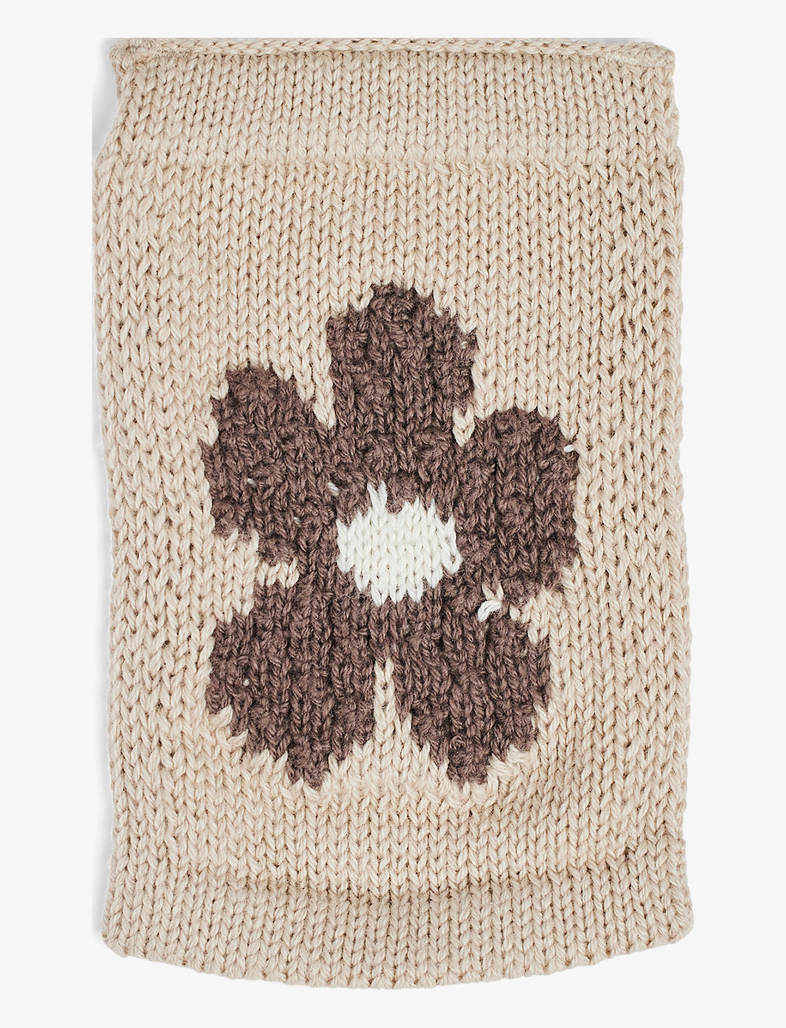 Smallstuff Knitted Flag, Flower, Nature, Decoration Tilbehør-details, Beige, Str: ONE SIZE