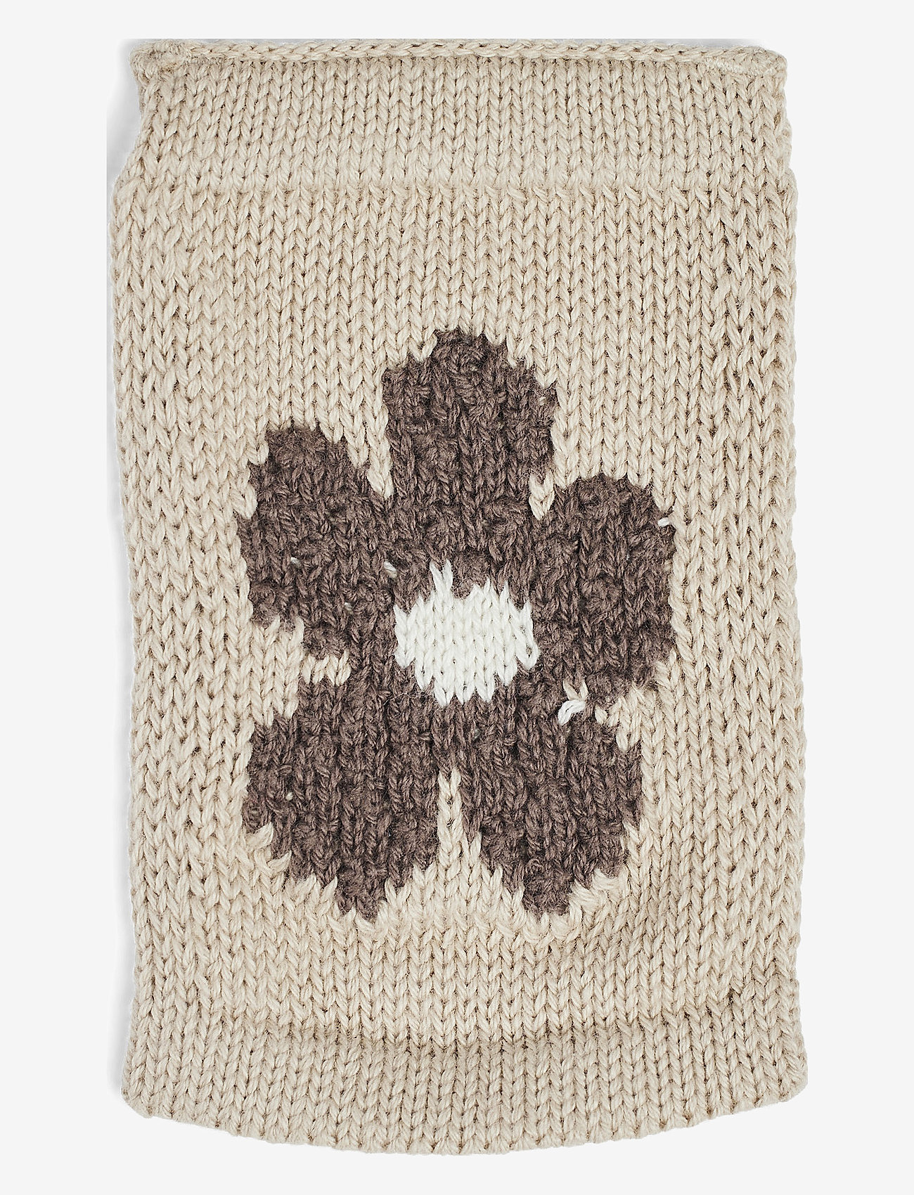 Smallstuff - Knitted flag, flower, nature - dekorationsdetaljer - nature - 2