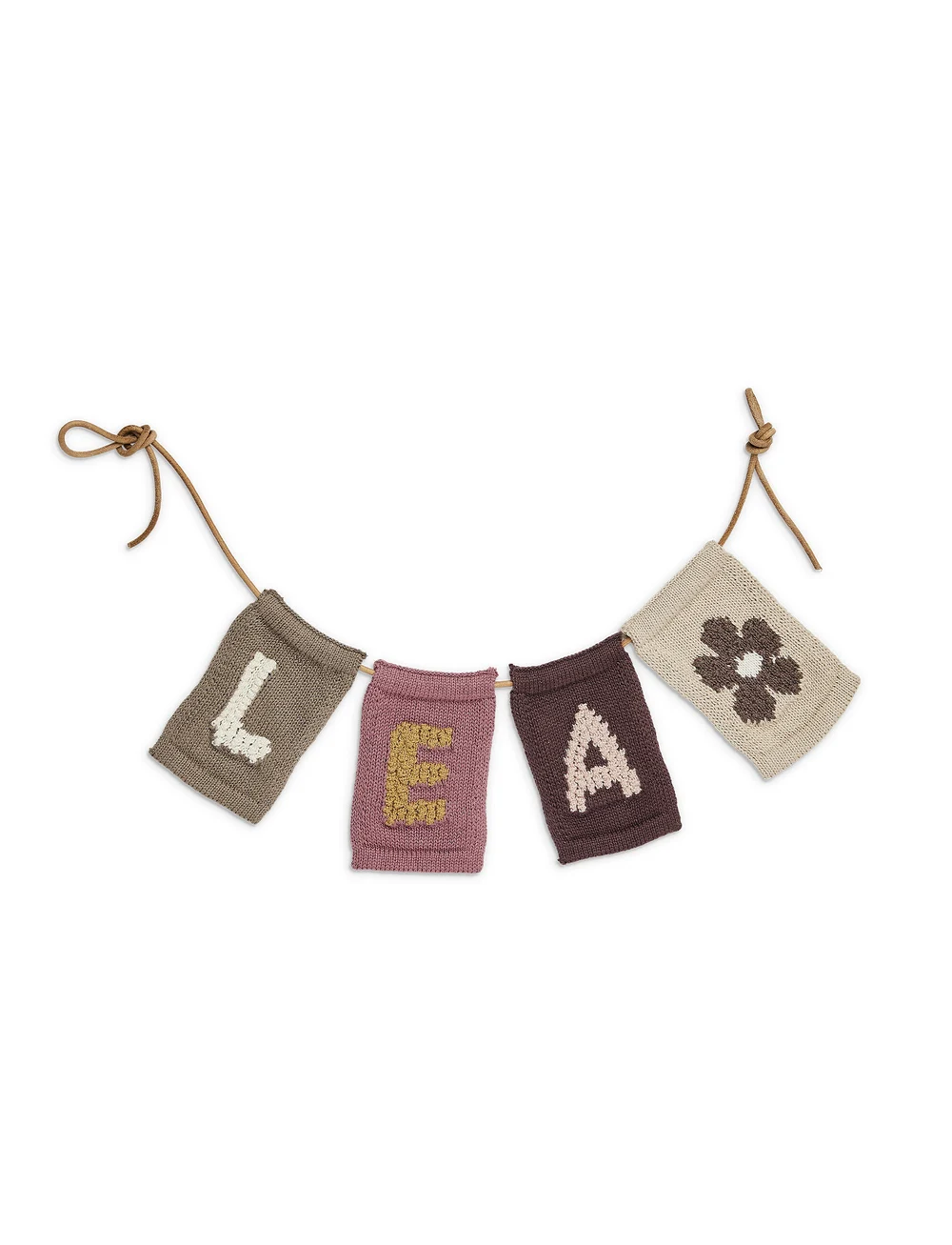 Smallstuff - Knitted flag, flower, nature - dekoratsioonid - nature - 0