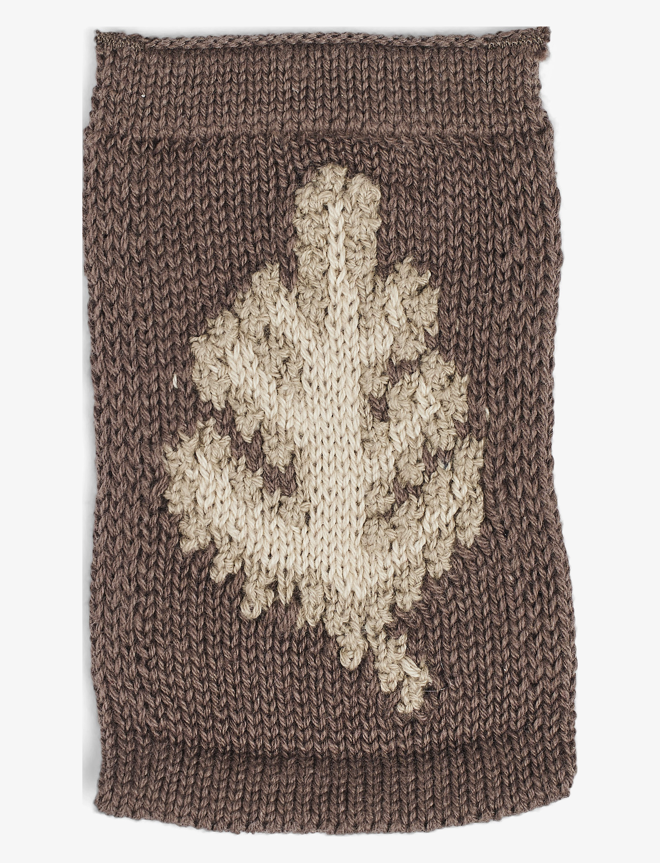 Smallstuff - Knitted flag, leaf, nature - dekorativt tilbehør - le nature - 1