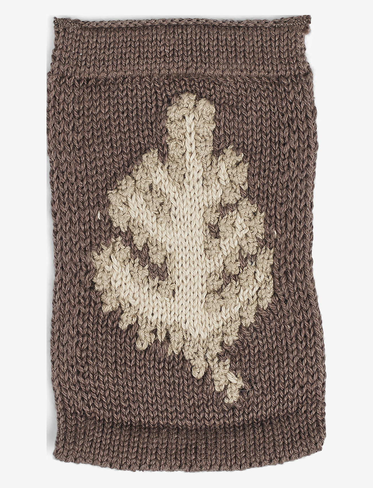 Smallstuff - Knitted flag, leaf, nature - decorations - nature - 1