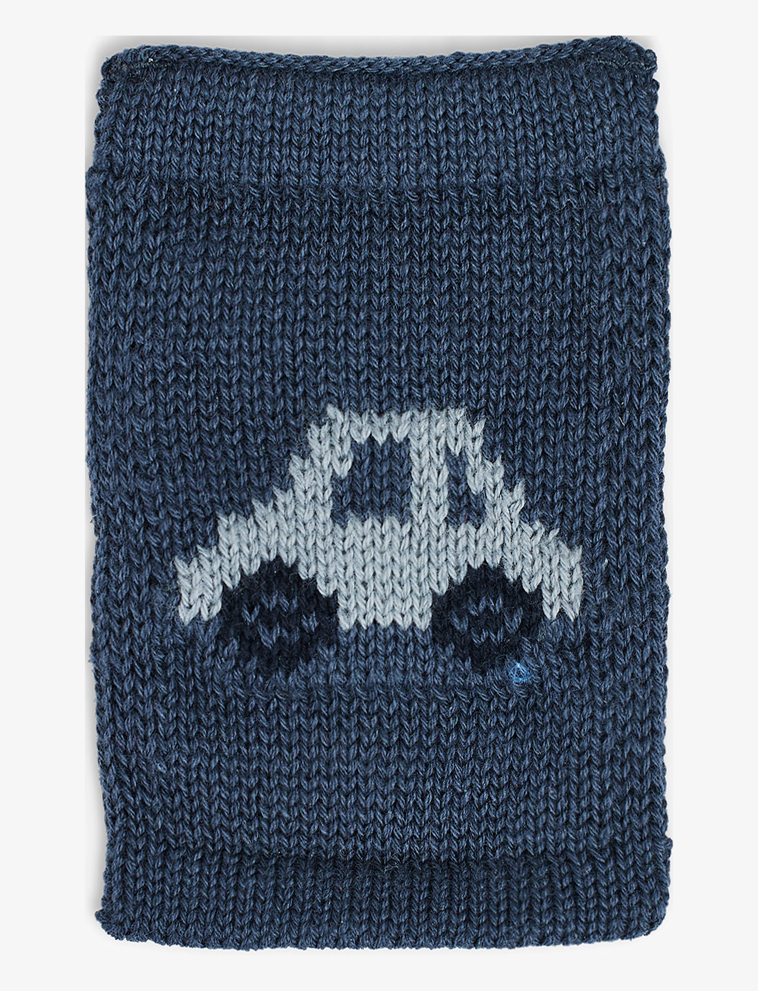 Smallstuff - Knitted Flag, Car, Blue