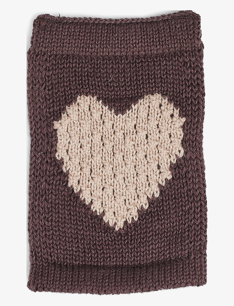 Smallstuff - Knitted flag, heart, rose - dekorative wohnaccessoires - rose - 2