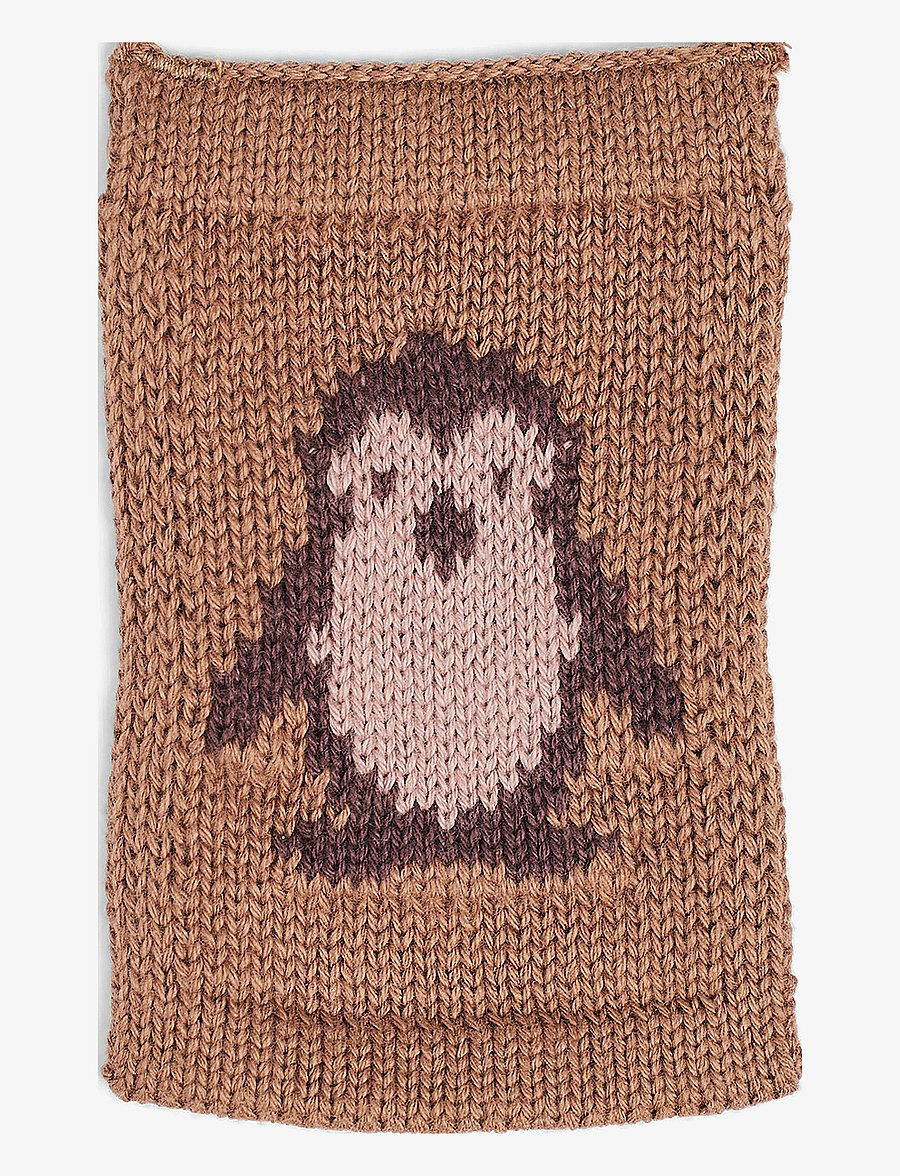 Smallstuff - Knitted flag, pinguin, rose - dekorative wohnaccessoires - rose - 1