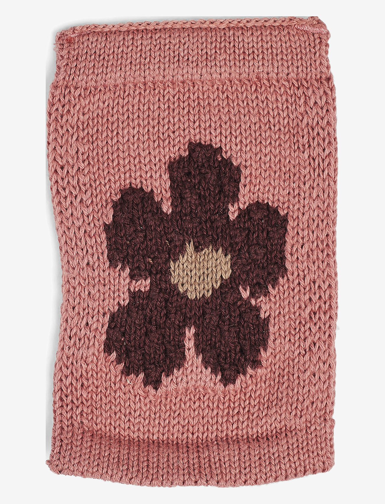 Smallstuff - Knitted flag, flower, rose - dekorative wohnaccessoires - rose - 2