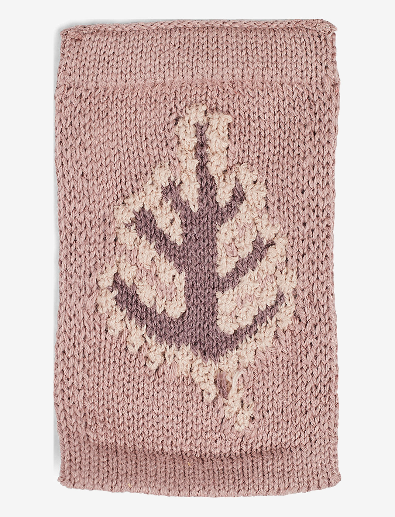 Smallstuff - Knitted flag, leaf, rose - dekorativt tilbehør - rose - 1
