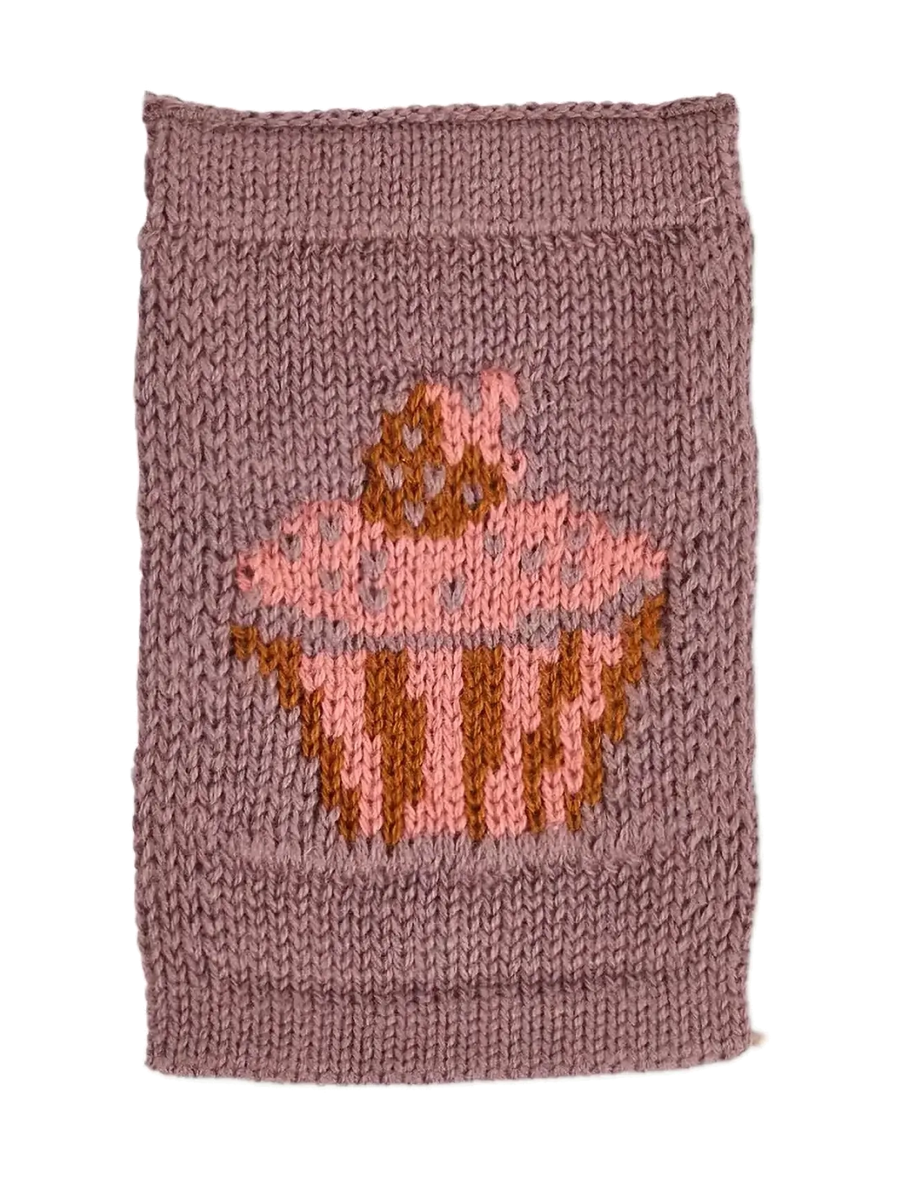 Smallstuff Knitted flag, birthsday cake, rose - Smallstuff - FL ROSE / pink/rose