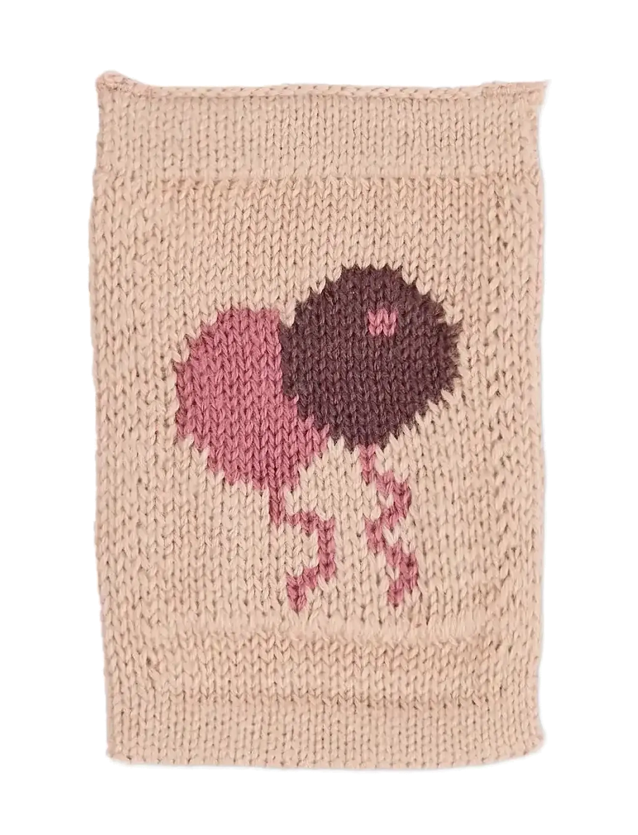 Smallstuff Knitted flag, birthsday baloones, rose - Dekorative Wohnaccessoires - ROSE / pink/rose