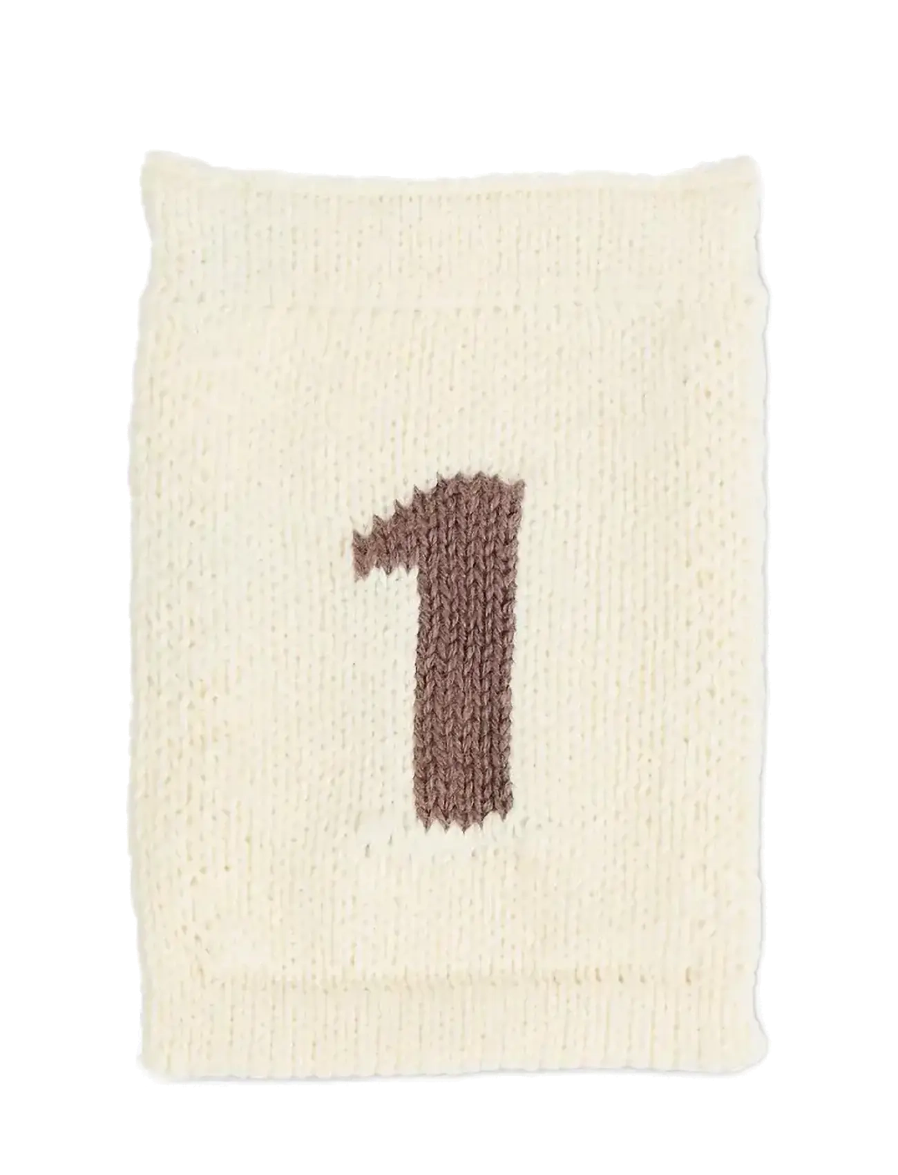 Smallstuff - Knitted Flag, 1, Nature