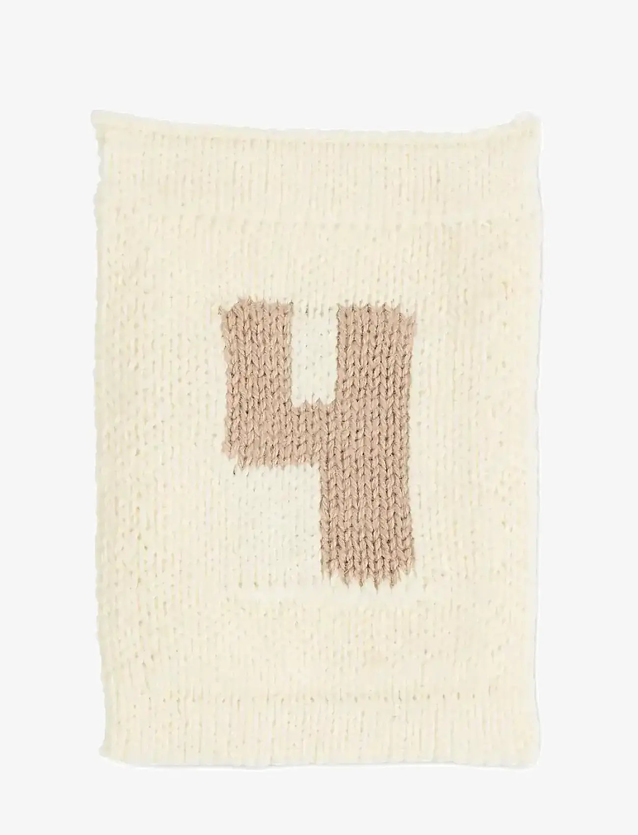 Smallstuff - Knitted flag, 4, nature - dekorationsdetaljer - nature - 0