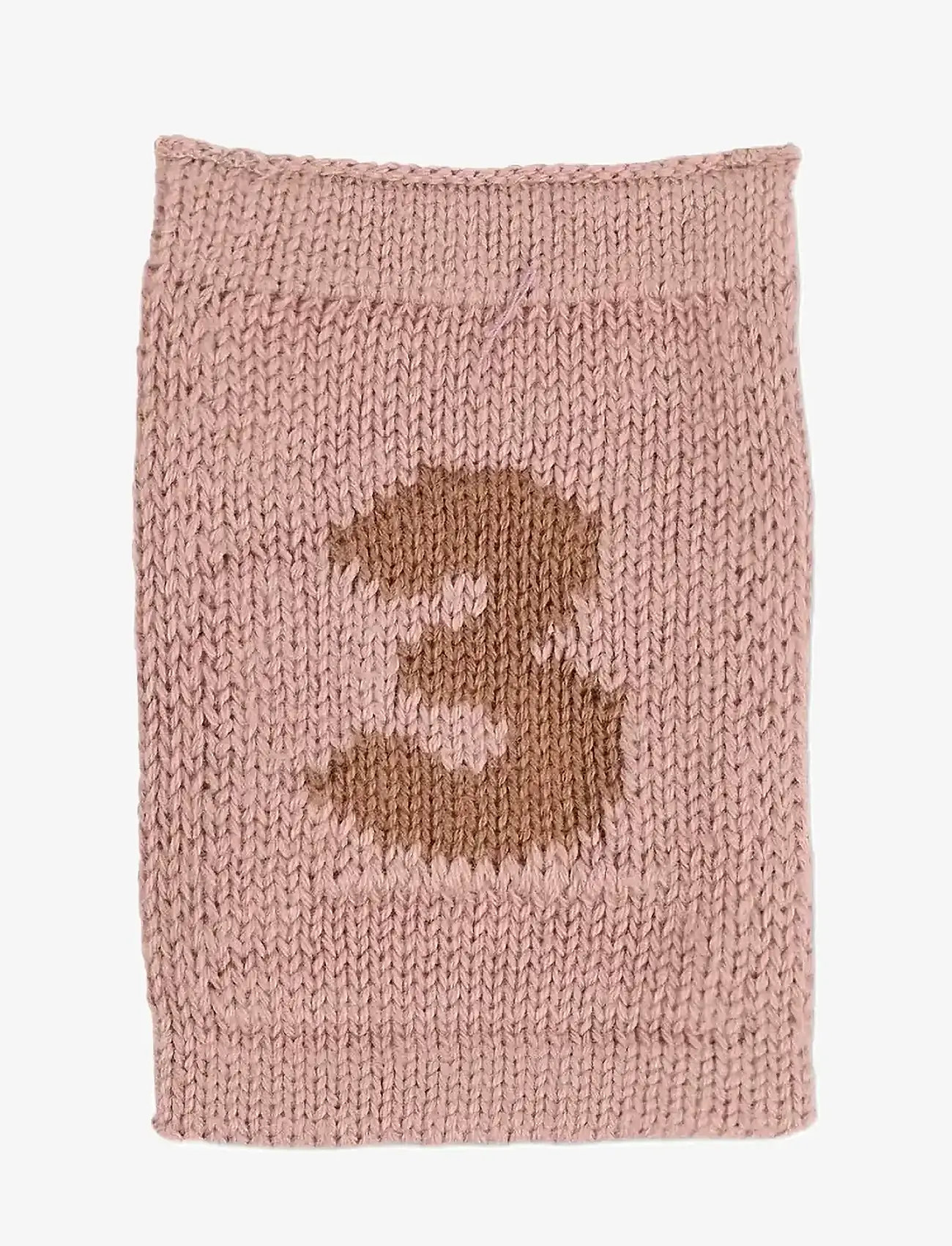 Smallstuff - Knitted flag, 3, rose - dekorative wohnaccessoires - rose - 0