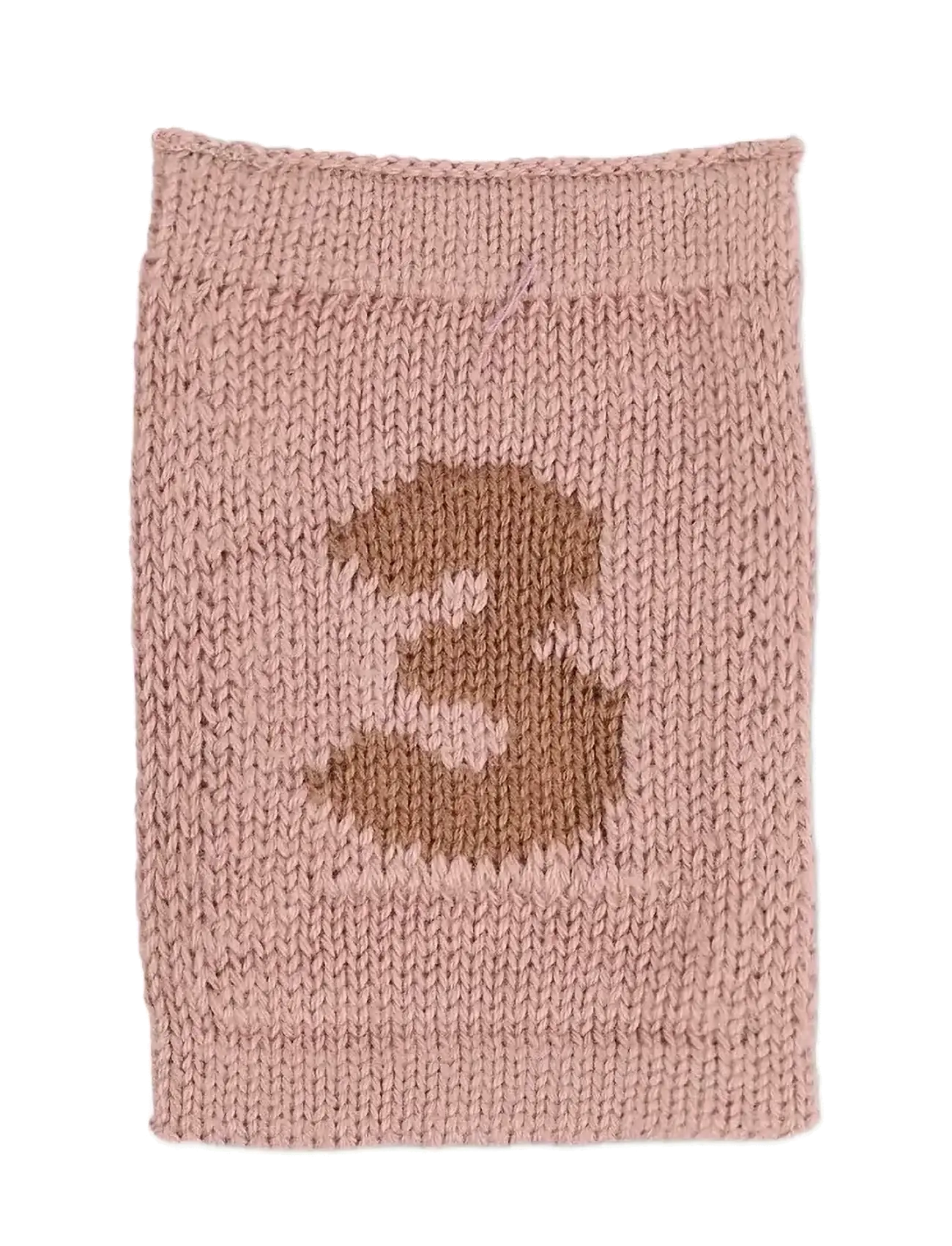 Smallstuff Knitted flag, 3, rose - Interiør - ROSE / pink/rose