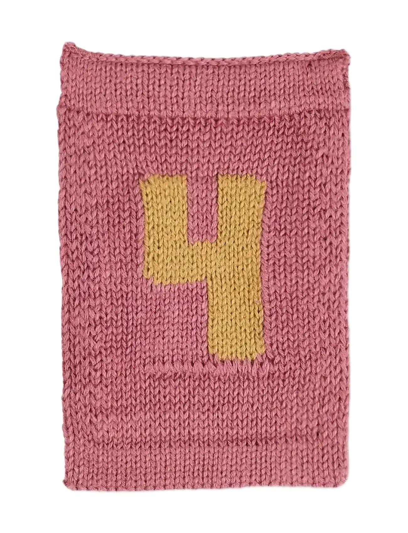 Smallstuff Knitted Flag, 4, Rose, One Size, Kids Decor, Rosa - Decoration Accessories-details, Kinder
