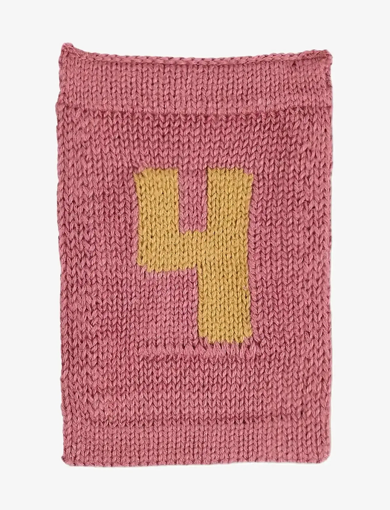 Smallstuff - Knitted flag, 4, rose - dekorativt tilbehør - rose - 0