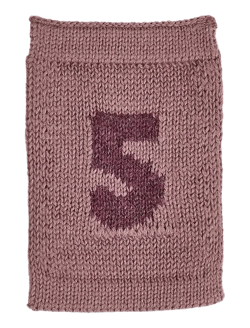 Smallstuff - Knitted flag, 5, rose - dekorationsdetaljer - rose - 1