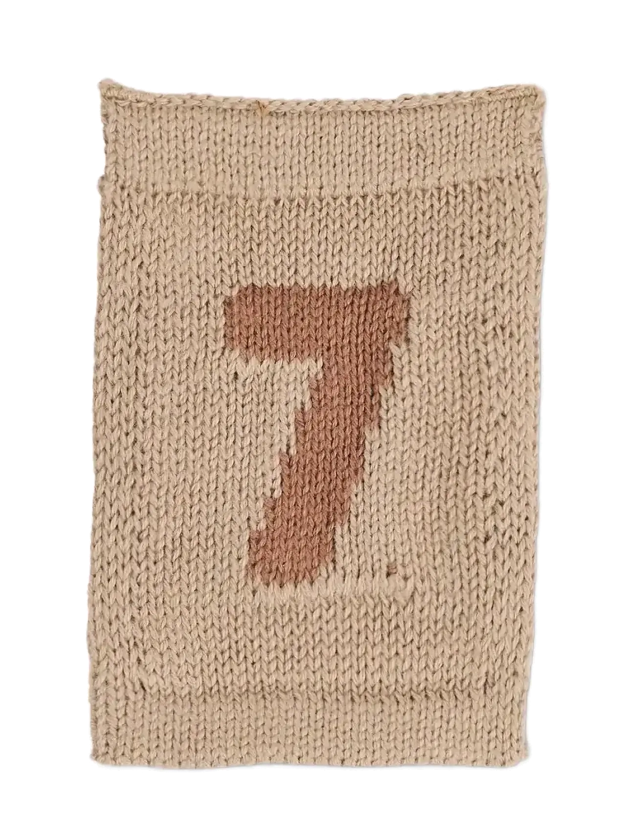 Smallstuff Knitted Flag, 7, Rose, Decoration Tilbehør-details, Beige, Str: ONE SIZE