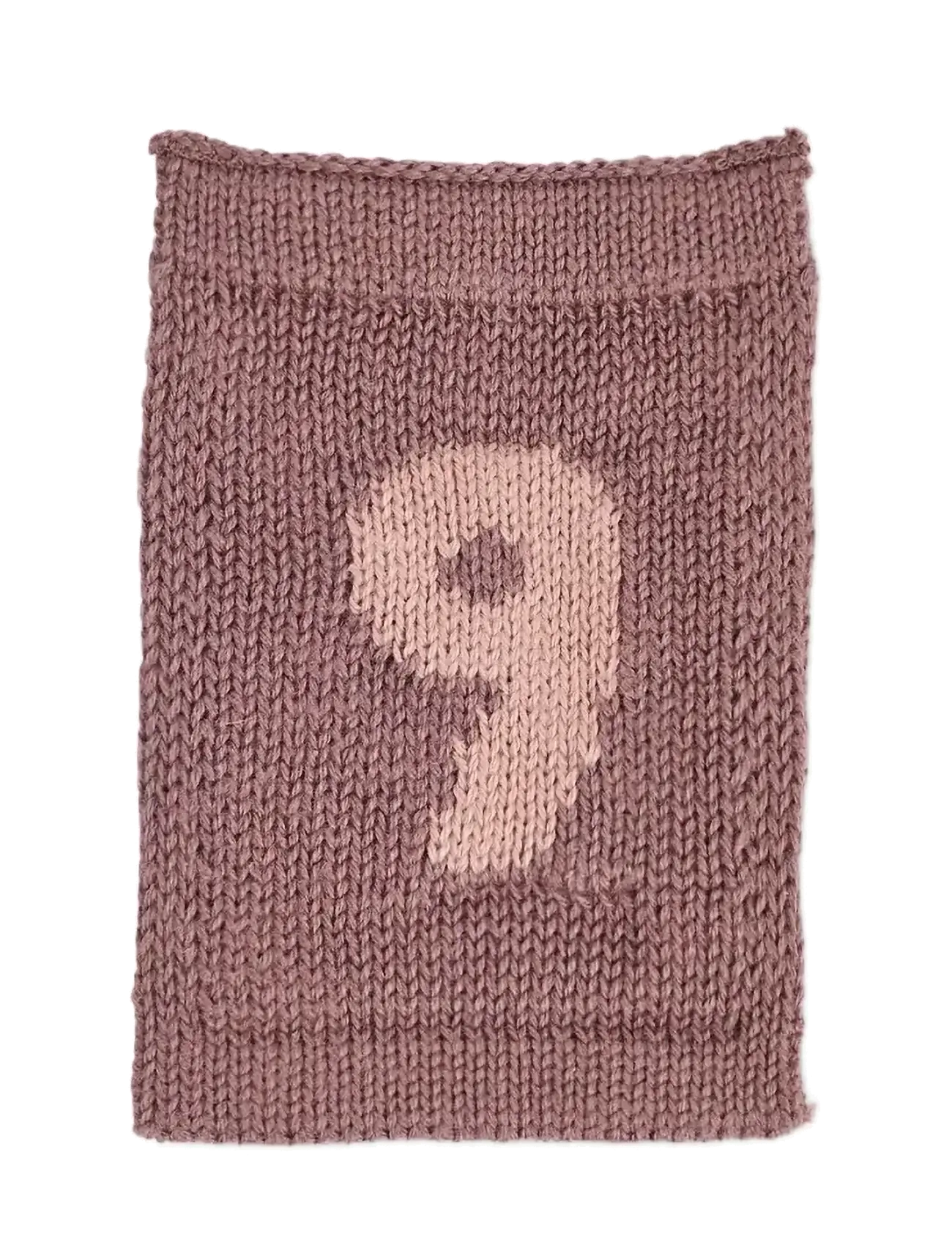 Smallstuff Knitted Flag, 9, Rose, One Size, Kids Decor, Rosa - Decoration Accessories-details, Kinder
