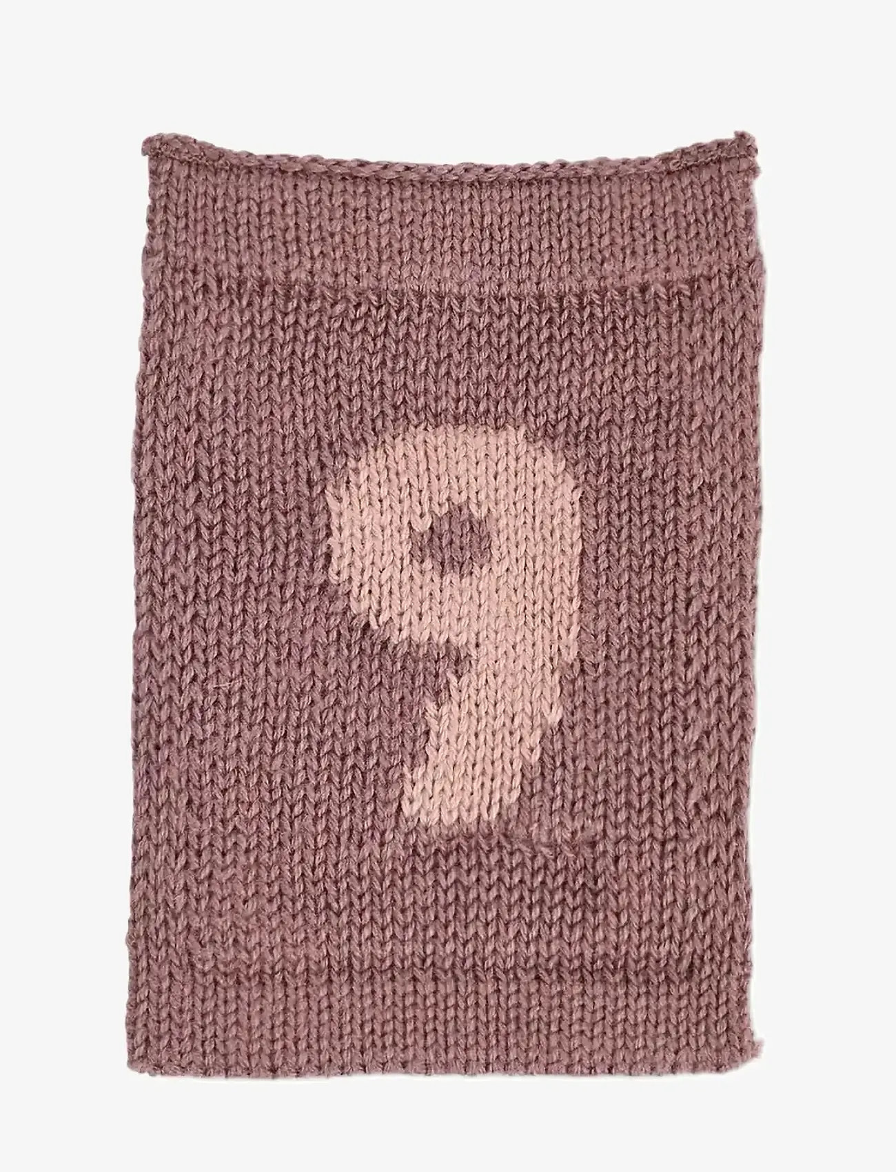 Smallstuff - Knitted flag, 9, rose - koriste-esineet - rose - 0