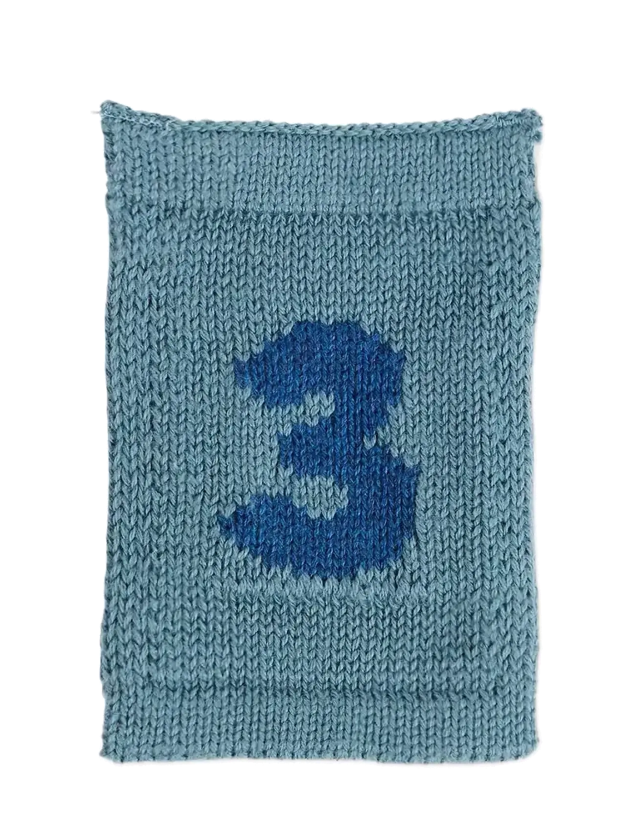 Smallstuff Knitted flag, 3, blue - Smallstuff - 3 BLUE / blue
