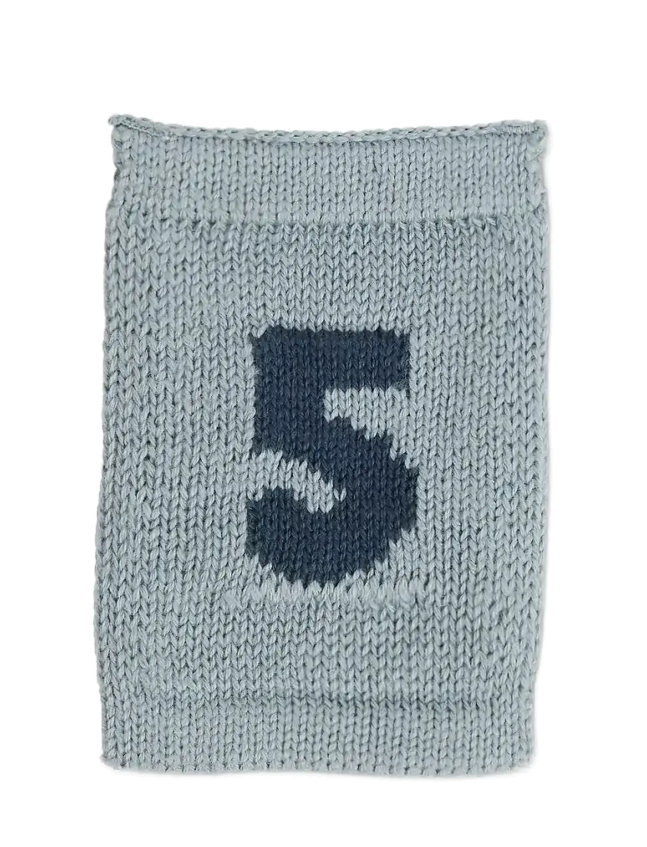 Smallstuff Knitted flag, 5, blue - Lastetuba - BLUE / blue