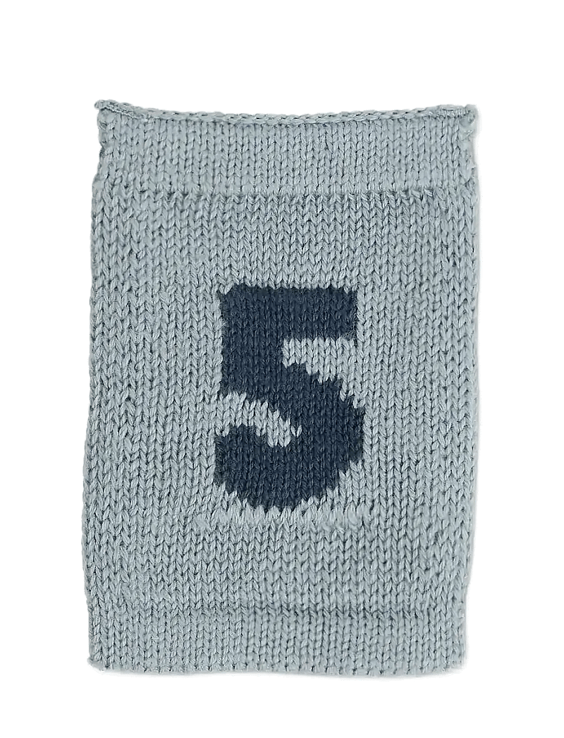 Smallstuff - Knitted flag, 5, blue - decorations - blue - 0