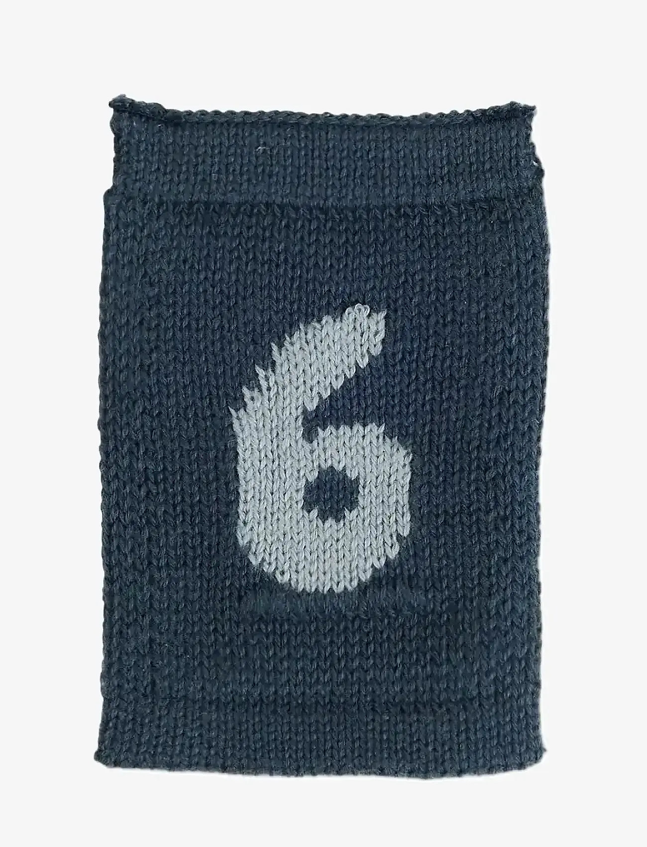 Smallstuff - Knitted flag, 6, blue - blue - 0